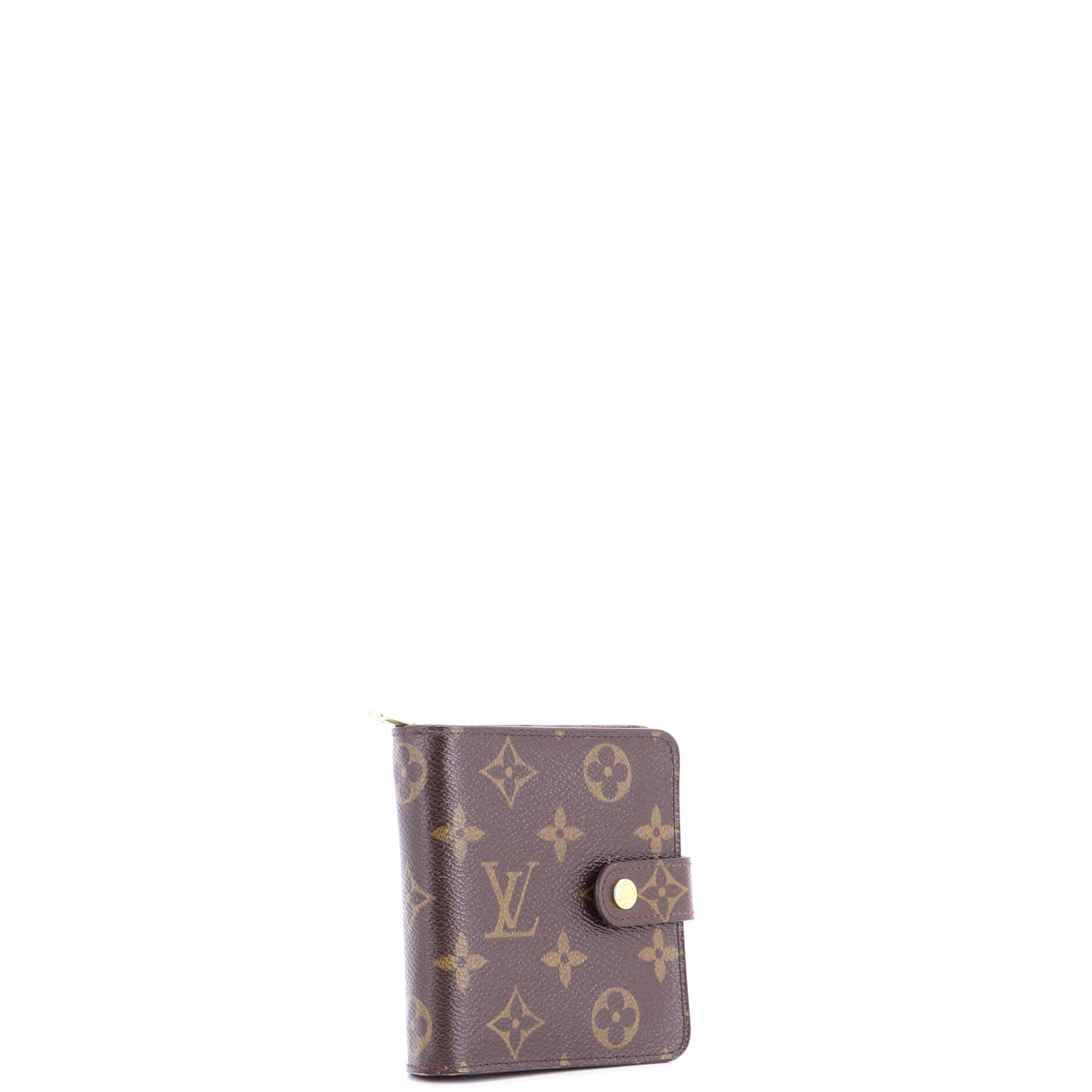 Compact Zippe Wallet Monogram Canvas