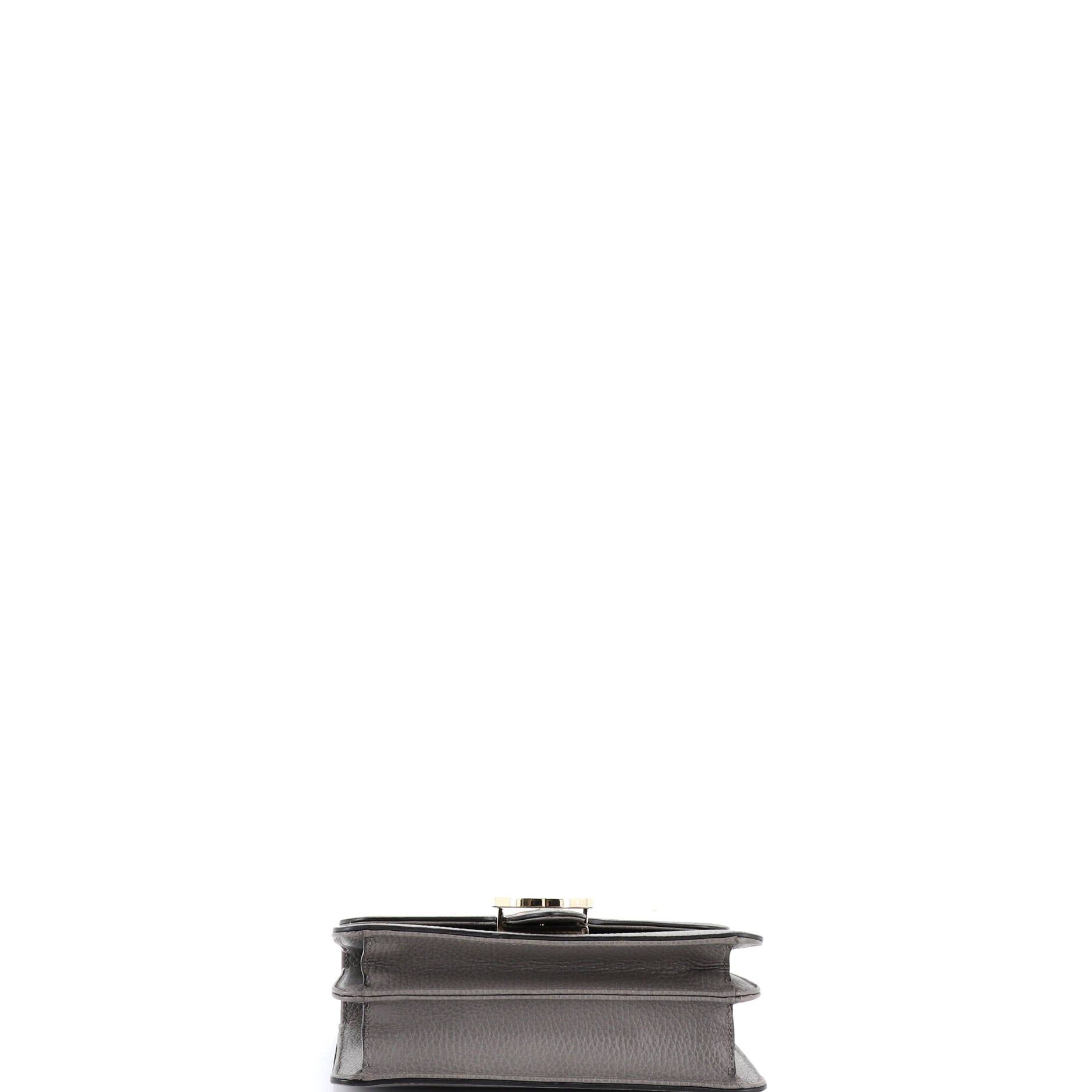 Interlocking Shoulder Bag Leather Small