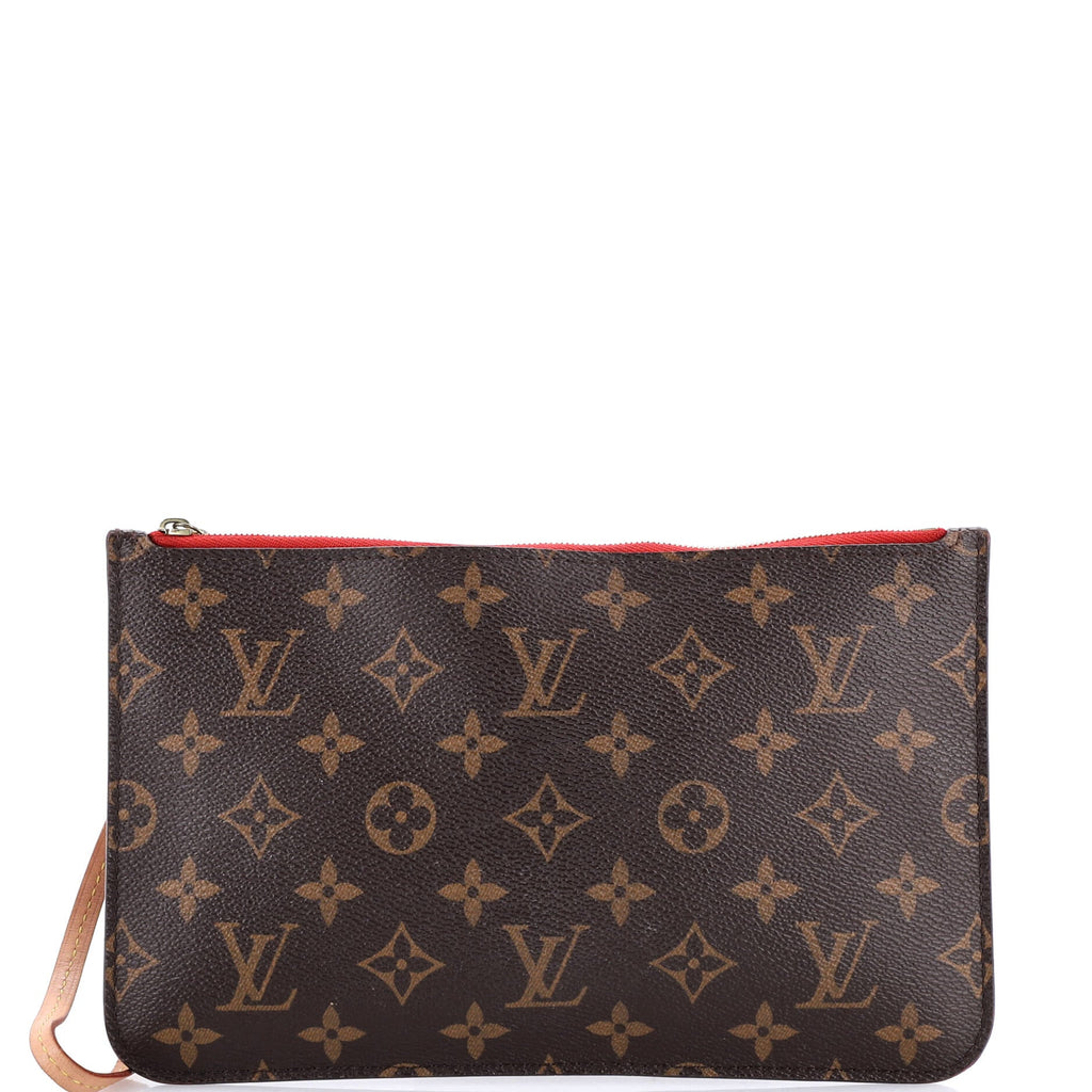 Neverfull Pochette Monogram Canvas Large
