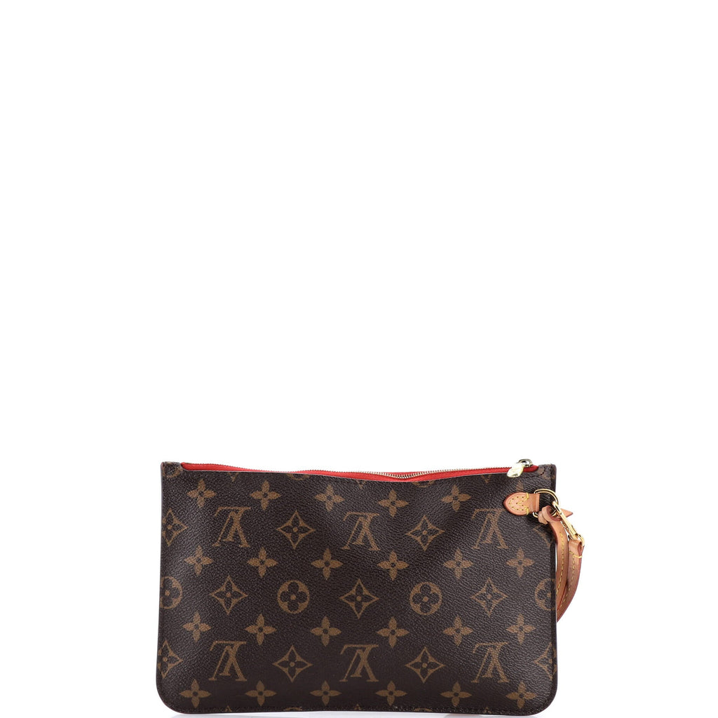 Neverfull Pochette Monogram Canvas Large