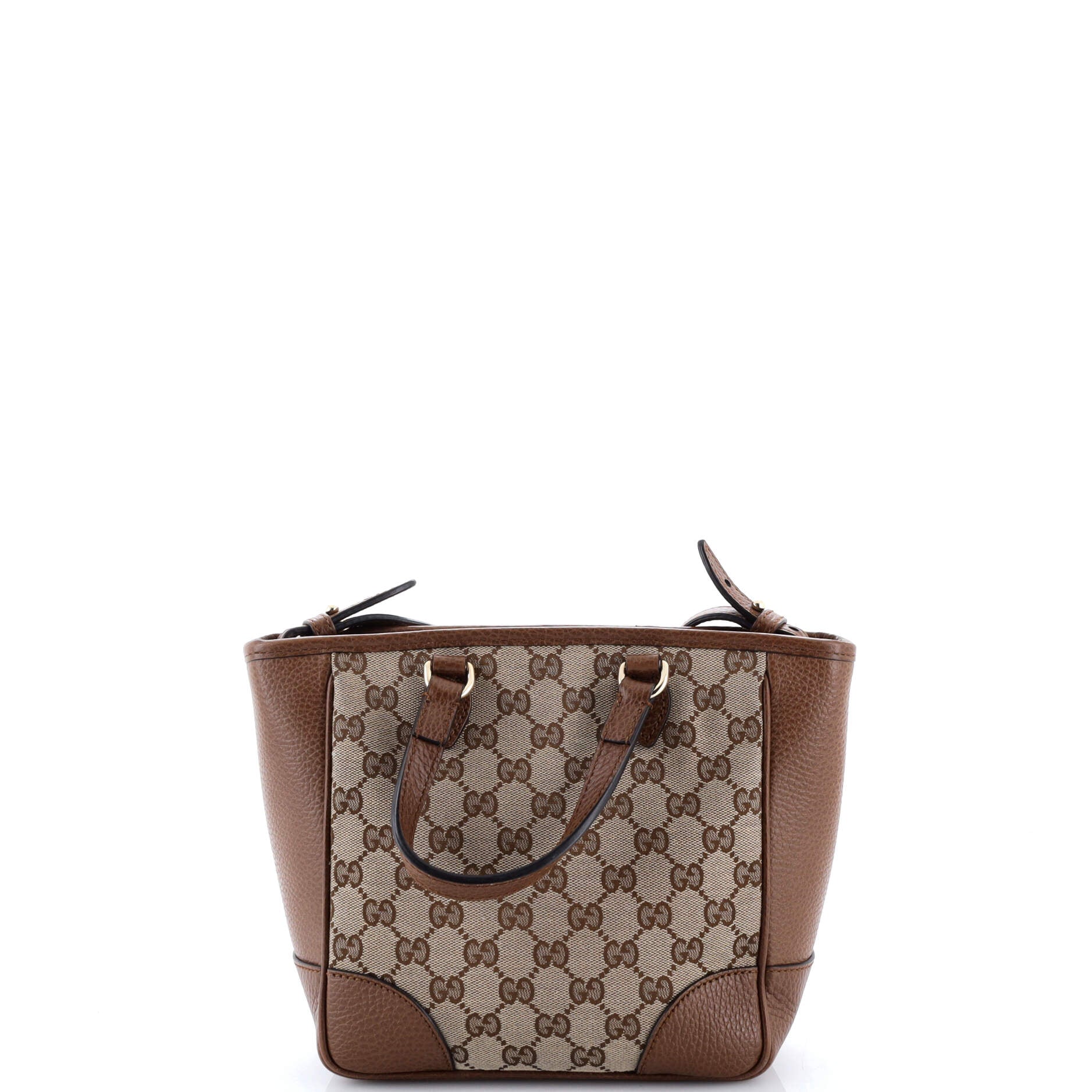 Bree Convertible Tote GG Canvas with Leather Small