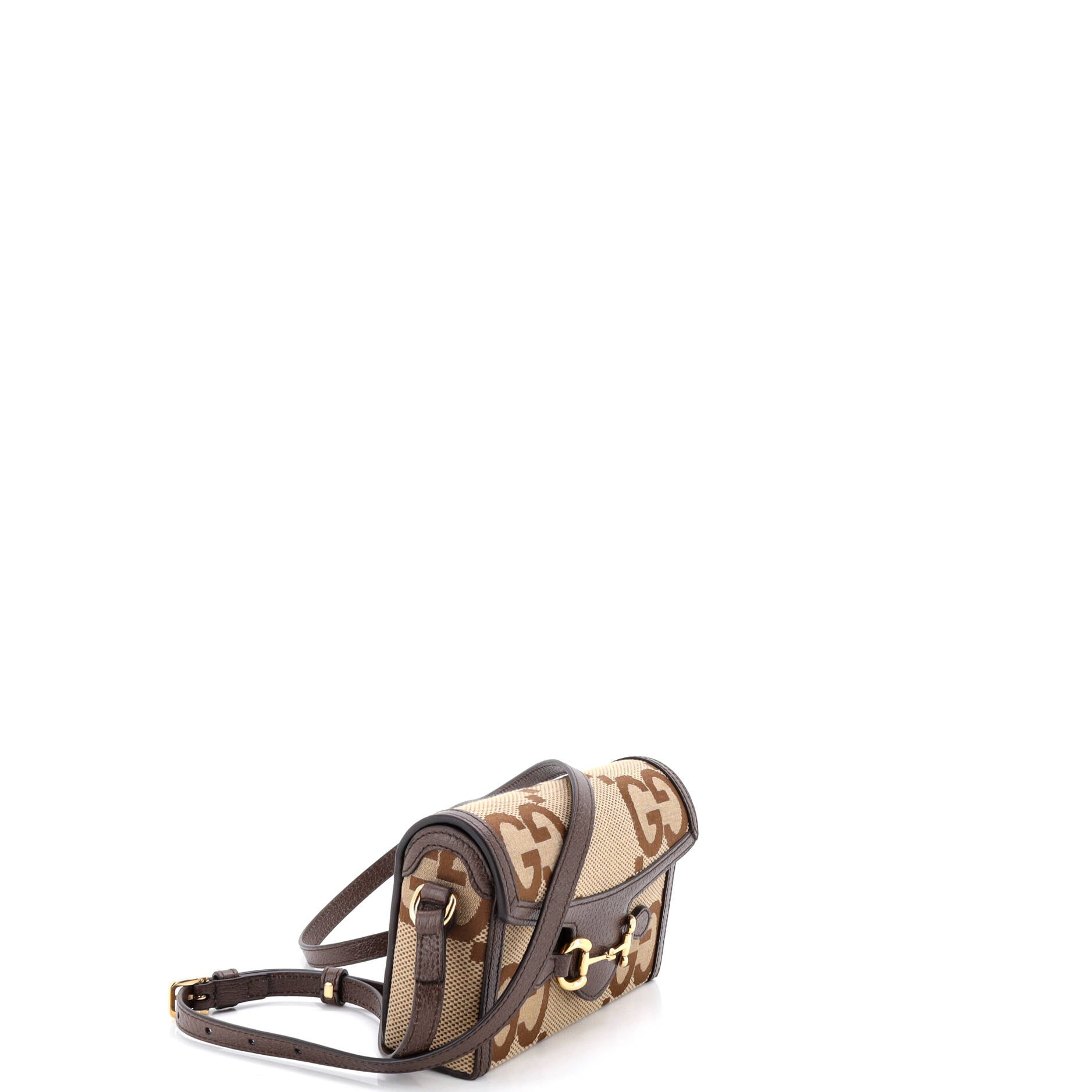 Horsebit 1955 Flap Crossbody Bag Jumbo GG Canvas Mini