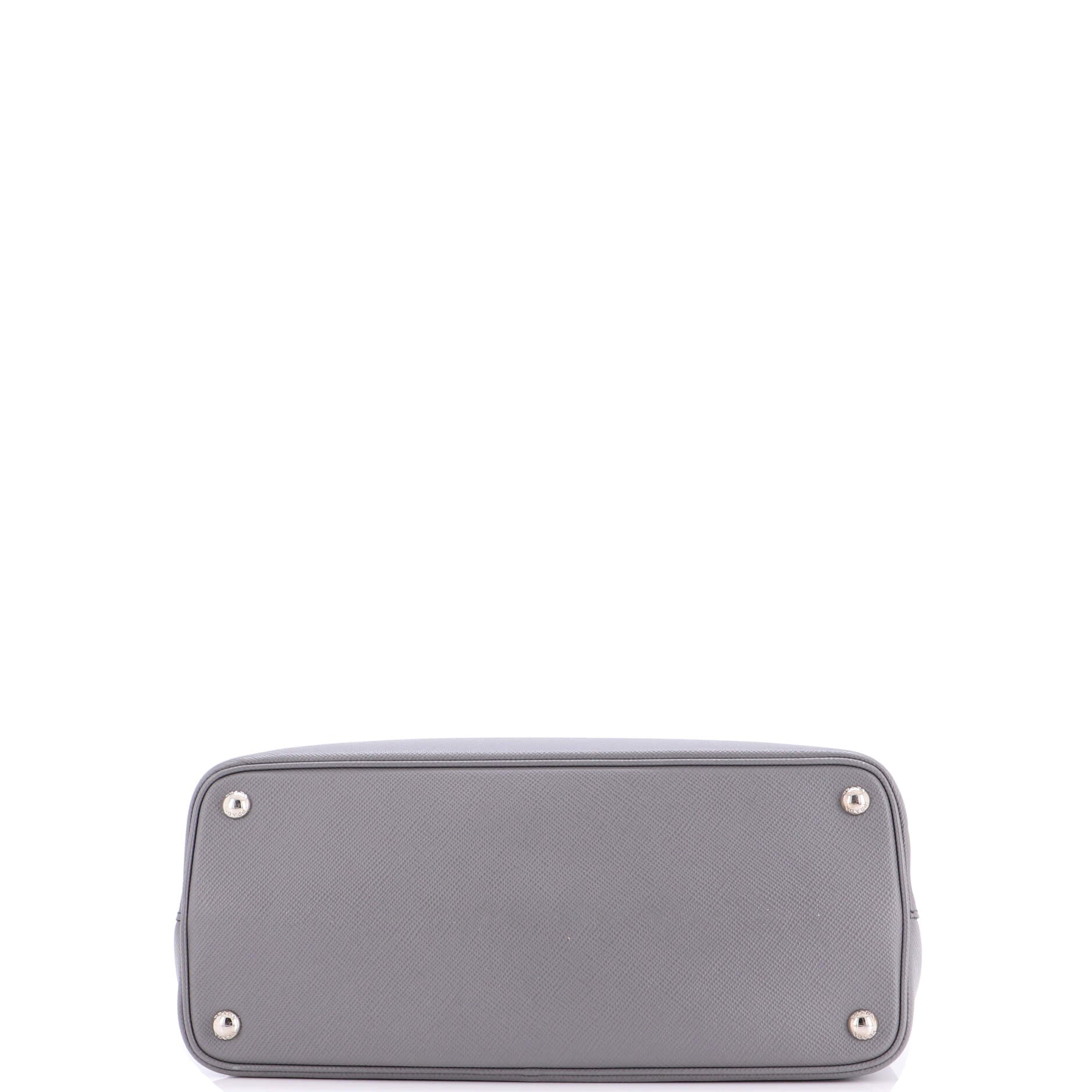 Cuir Double Tote Saffiano Leather Medium