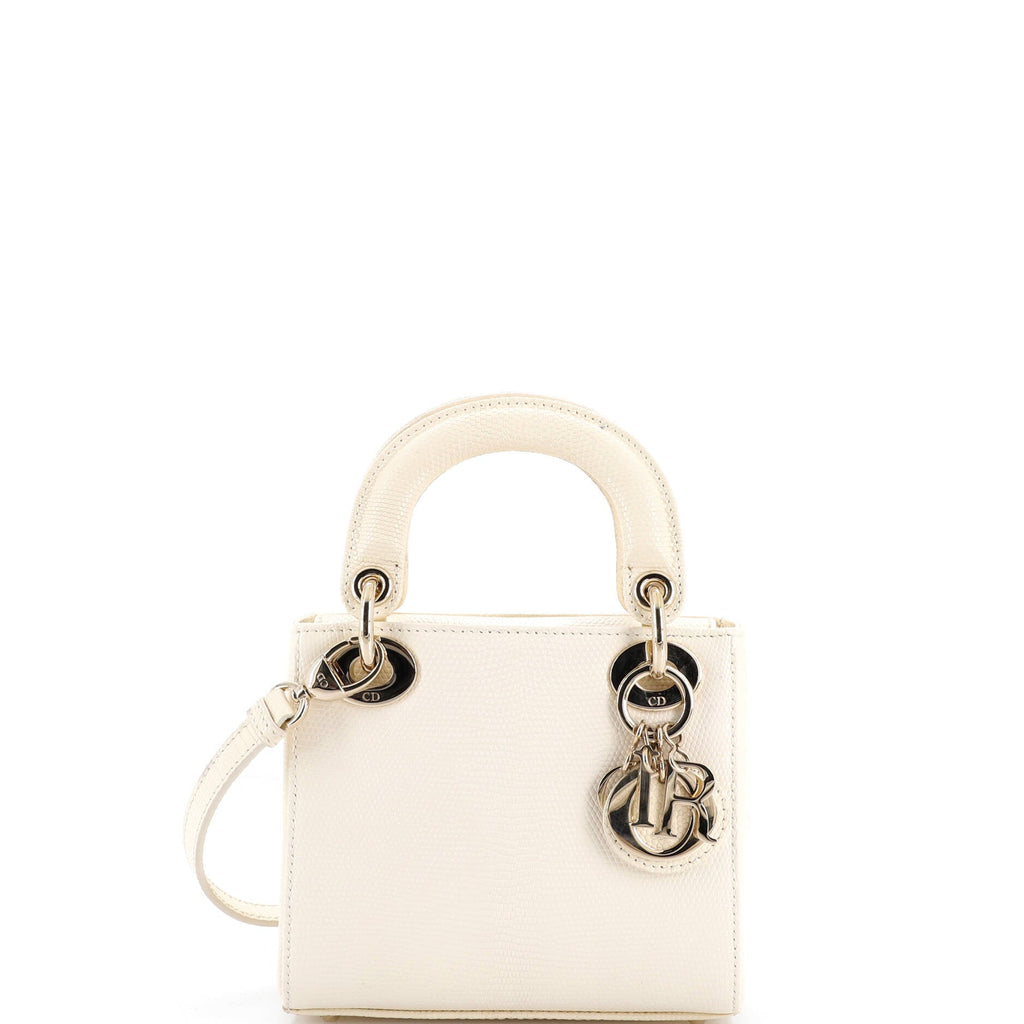 Lady Dior Bag Lizard Mini