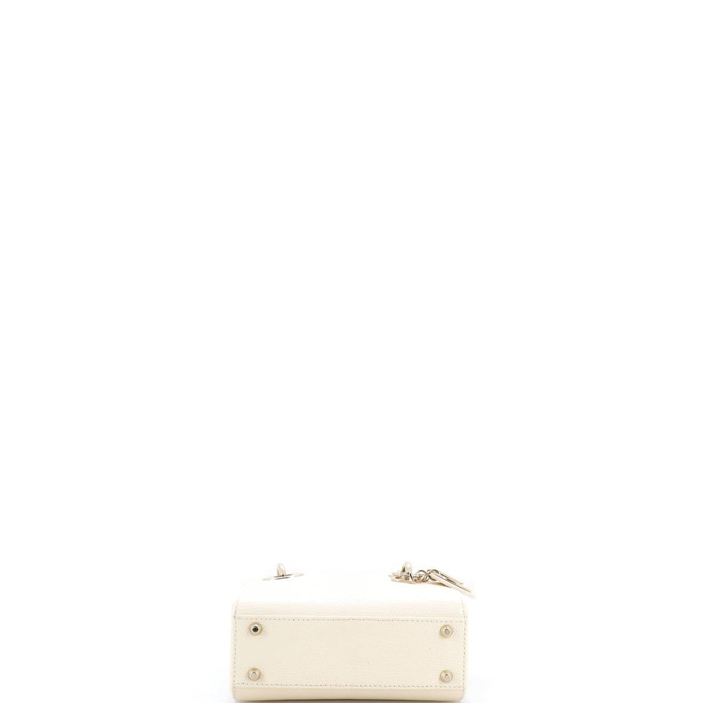 Lady Dior Bag Lizard Mini