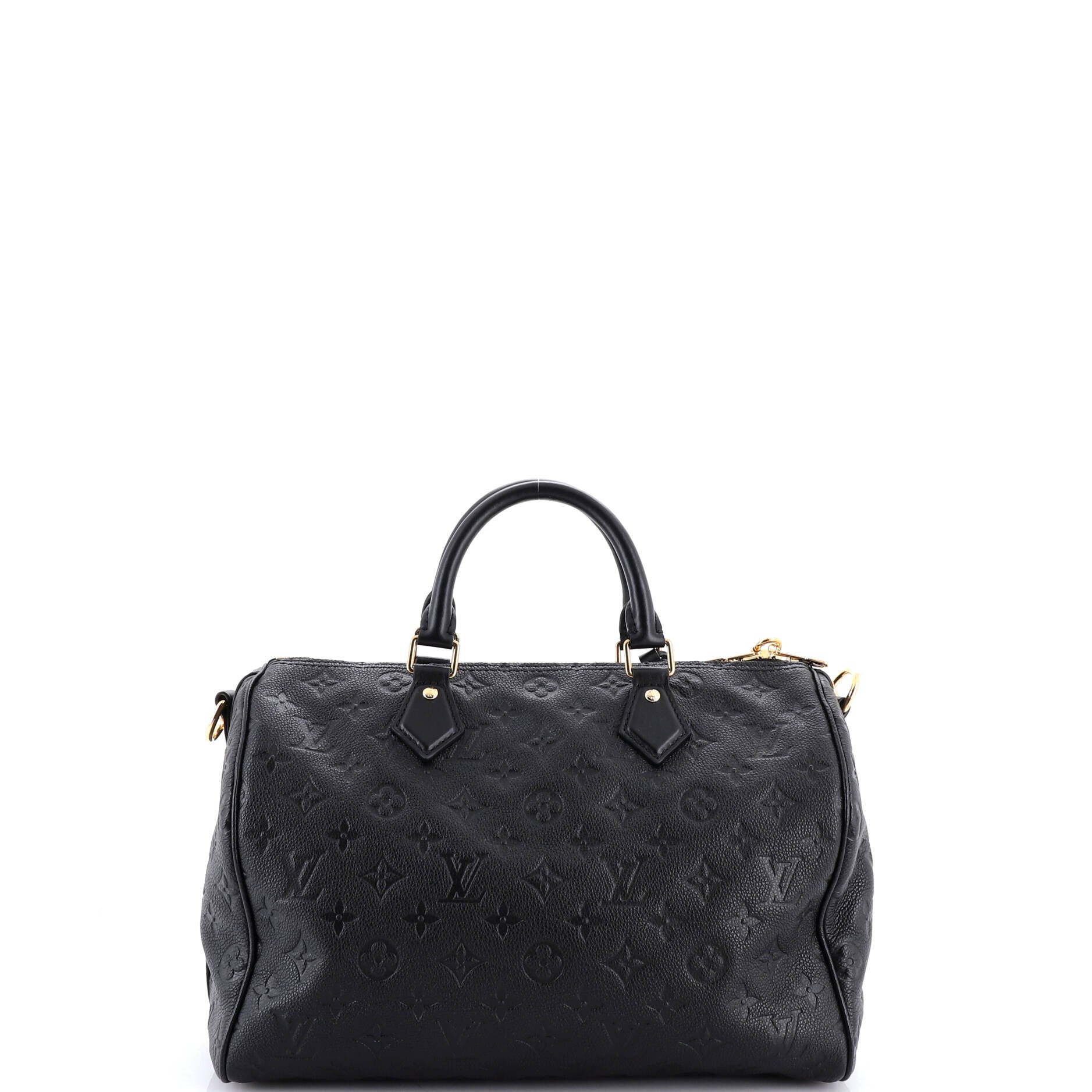 Speedy Soft Bandouliere Bag Monogram Empreinte Leather 30