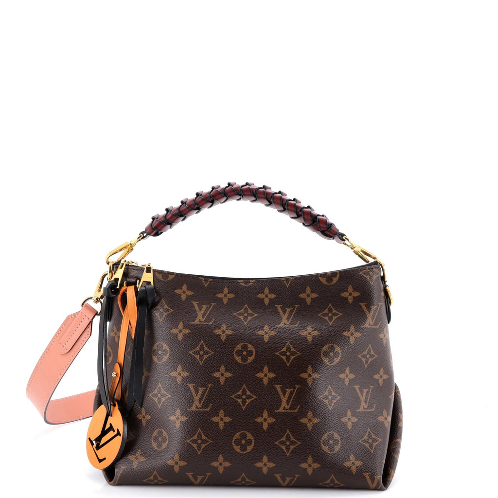Braided Handle Beaubourg Hobo Monogram Canvas Mini