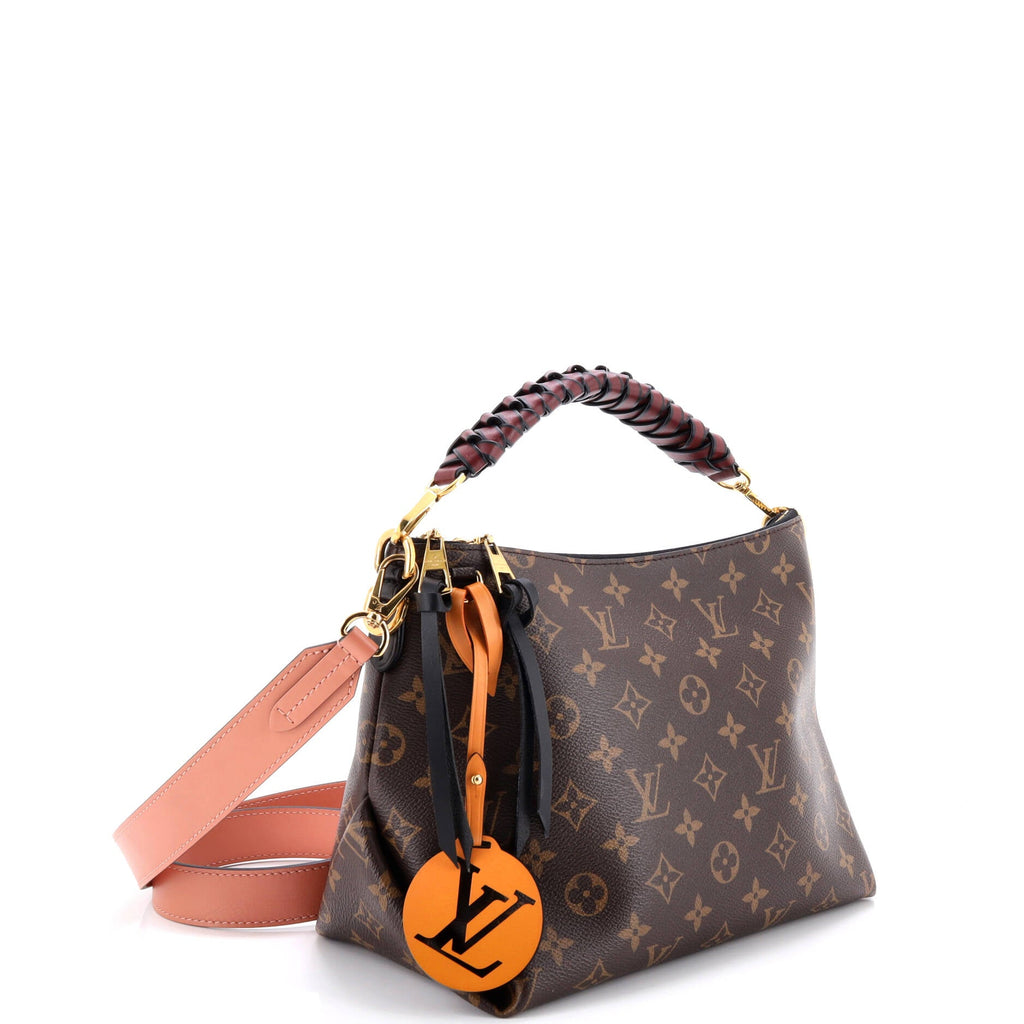 Braided Handle Beaubourg Hobo Monogram Canvas Mini