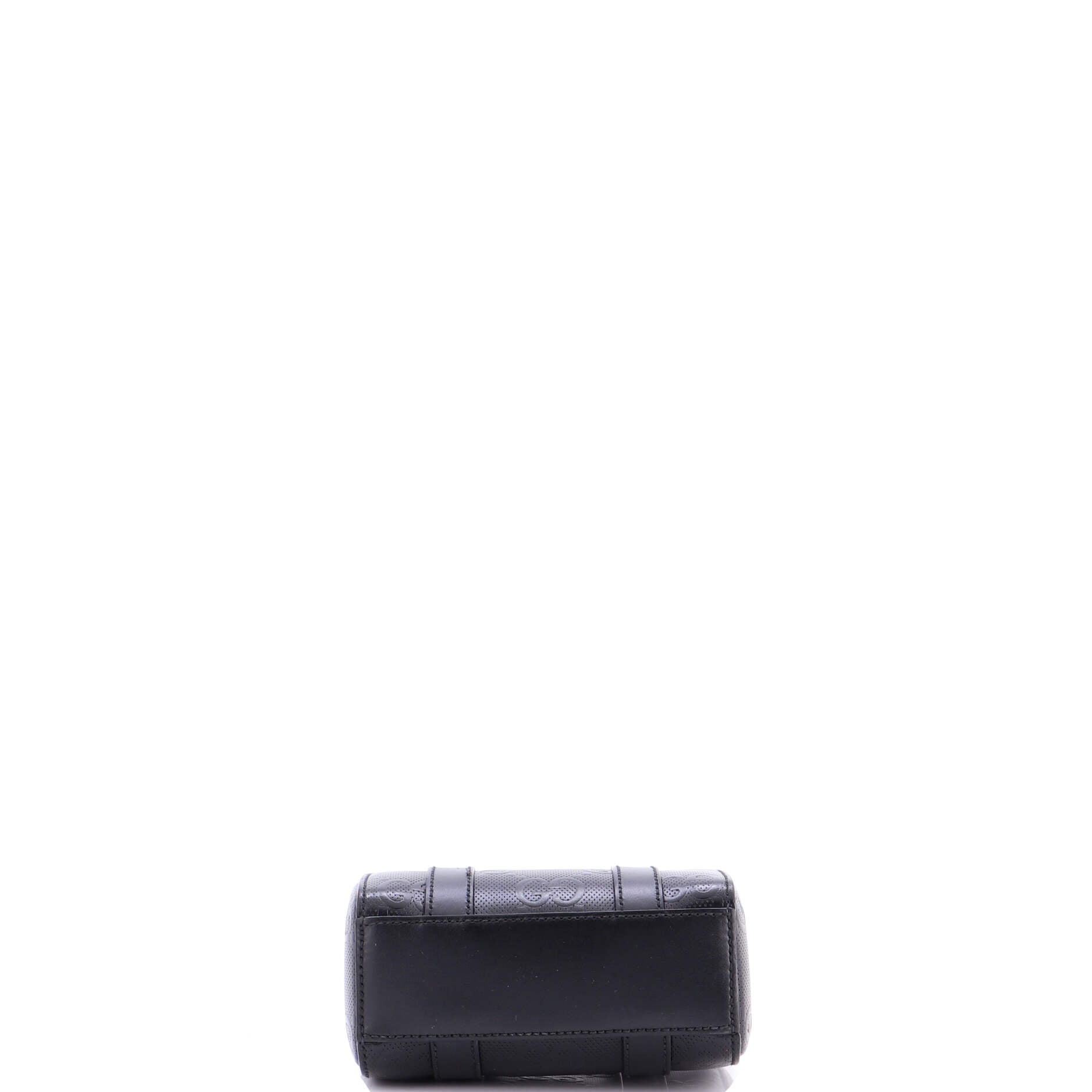 Vertical Tote GG Embossed Perforated Leather Mini