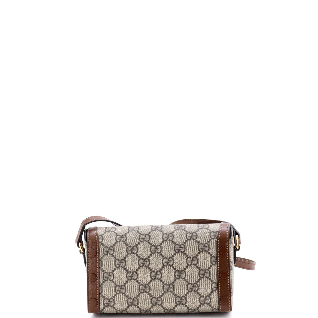 Horsebit 1955 Flap Crossbody Bag GG Coated Canvas Mini