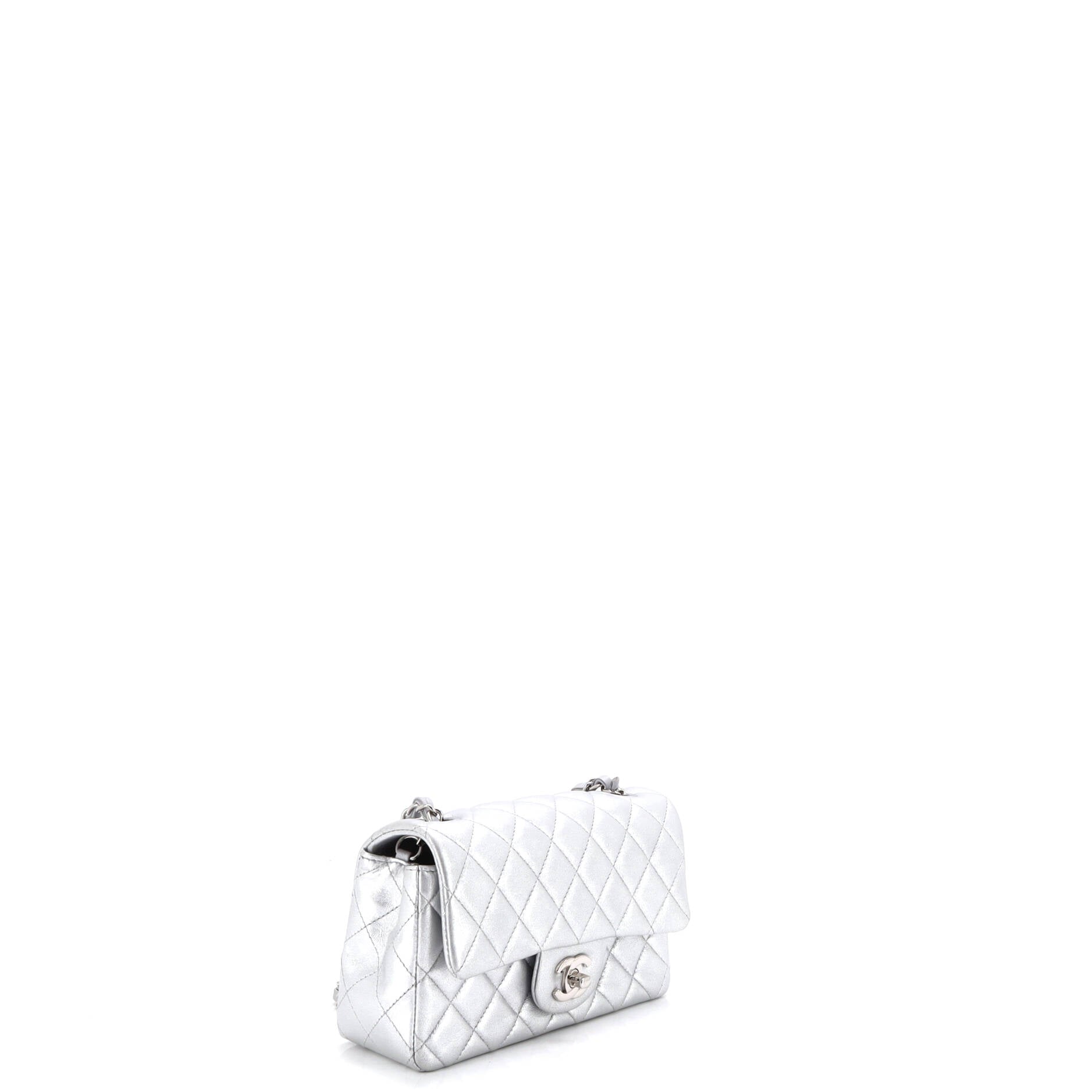 Classic Single Flap Bag Quilted Lambskin Mini