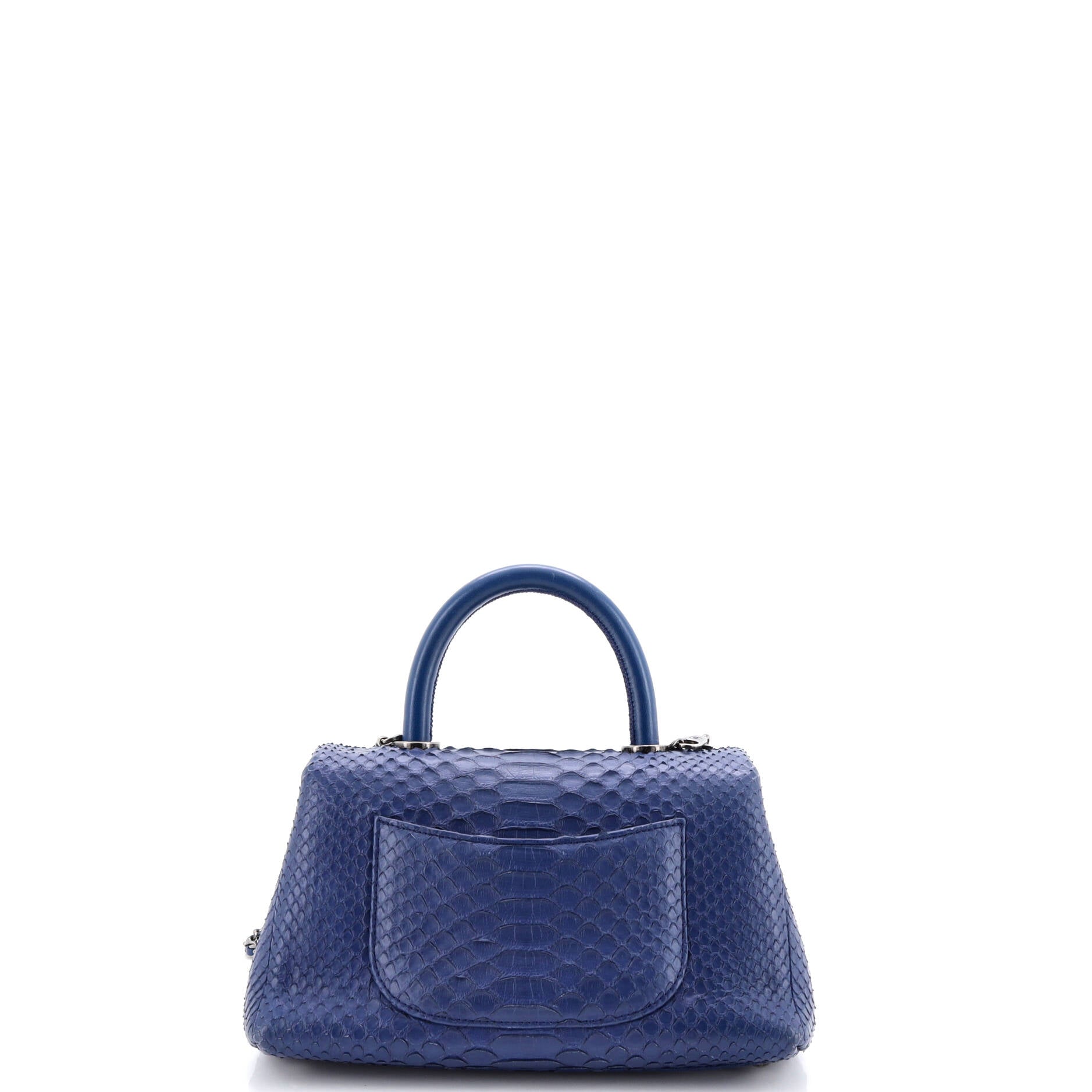 Coco Top Handle Bag Python Mini