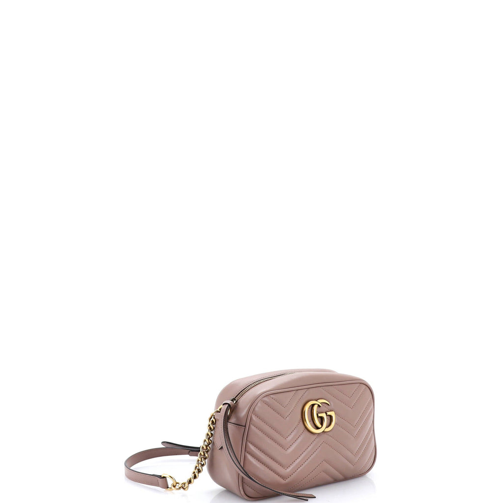 GG Marmont Shoulder Bag Matelasse Leather Small