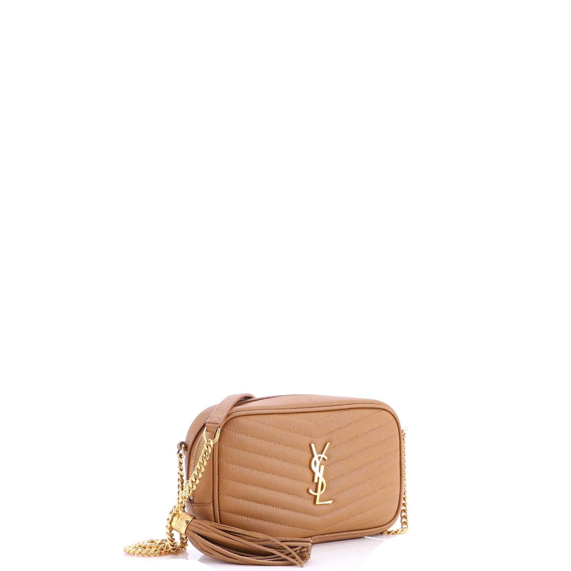Lou Camera Bag Matelasse Chevron Leather Mini