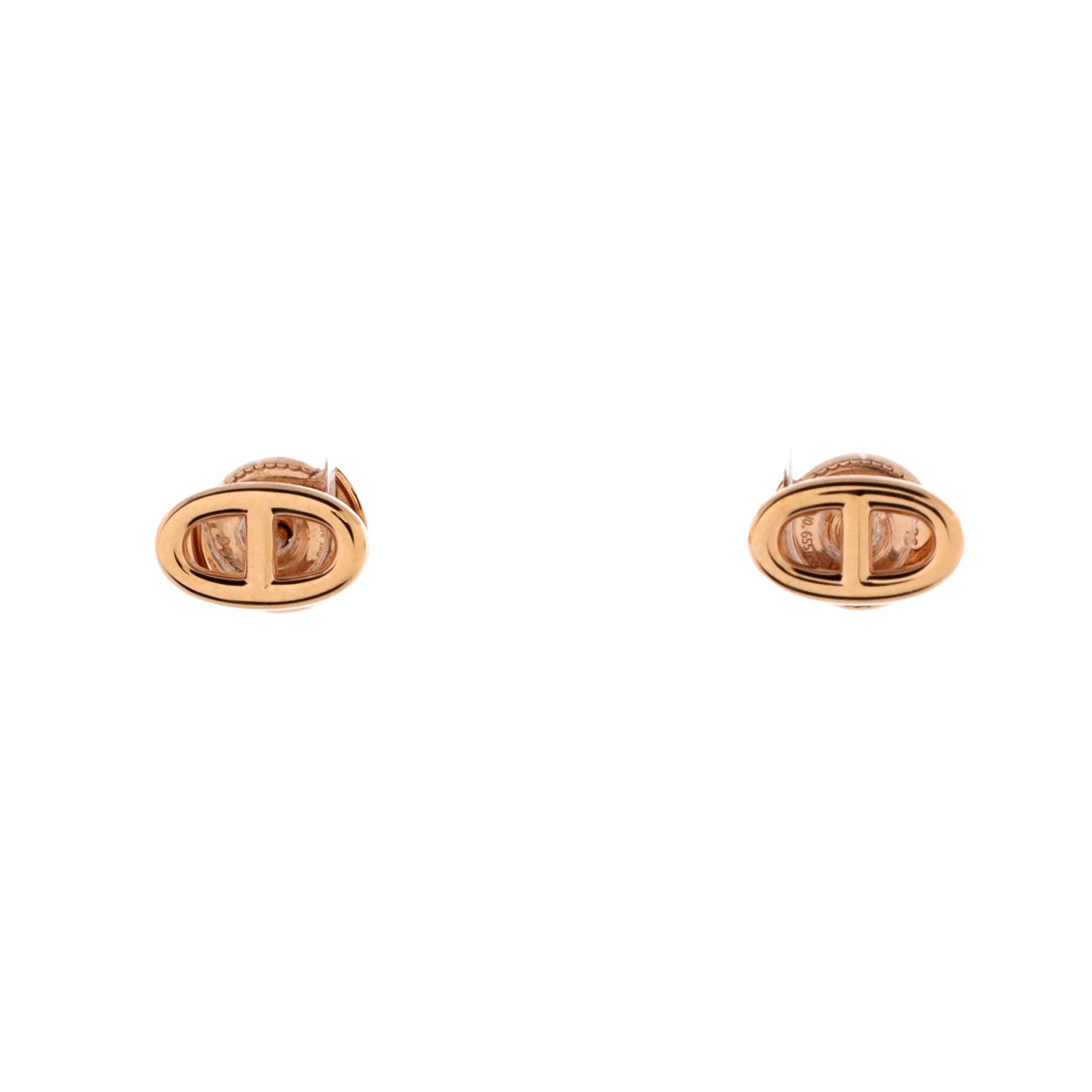 Farandole Stud Earrings 18K Rose Gold Very Small