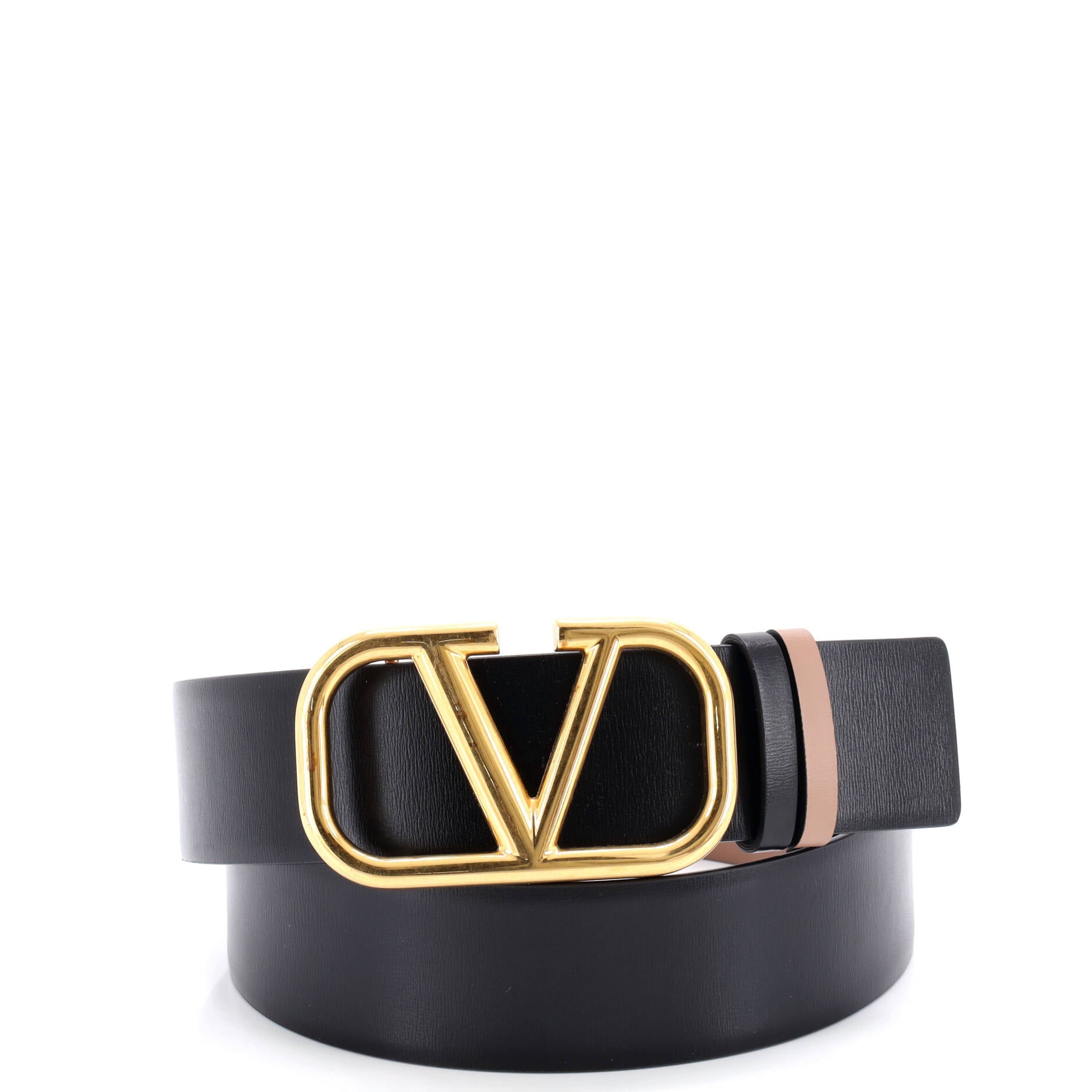 VLogo Reversible Belt Leather Wide