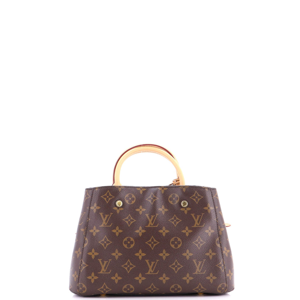 Montaigne Handbag Monogram Canvas BB