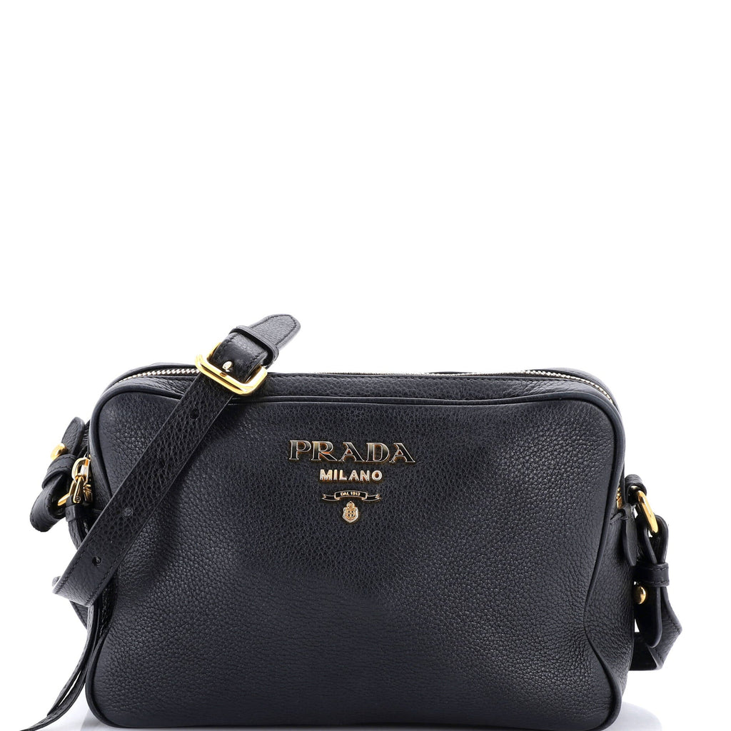 Double Zip Camera Bag Vitello Phenix Medium