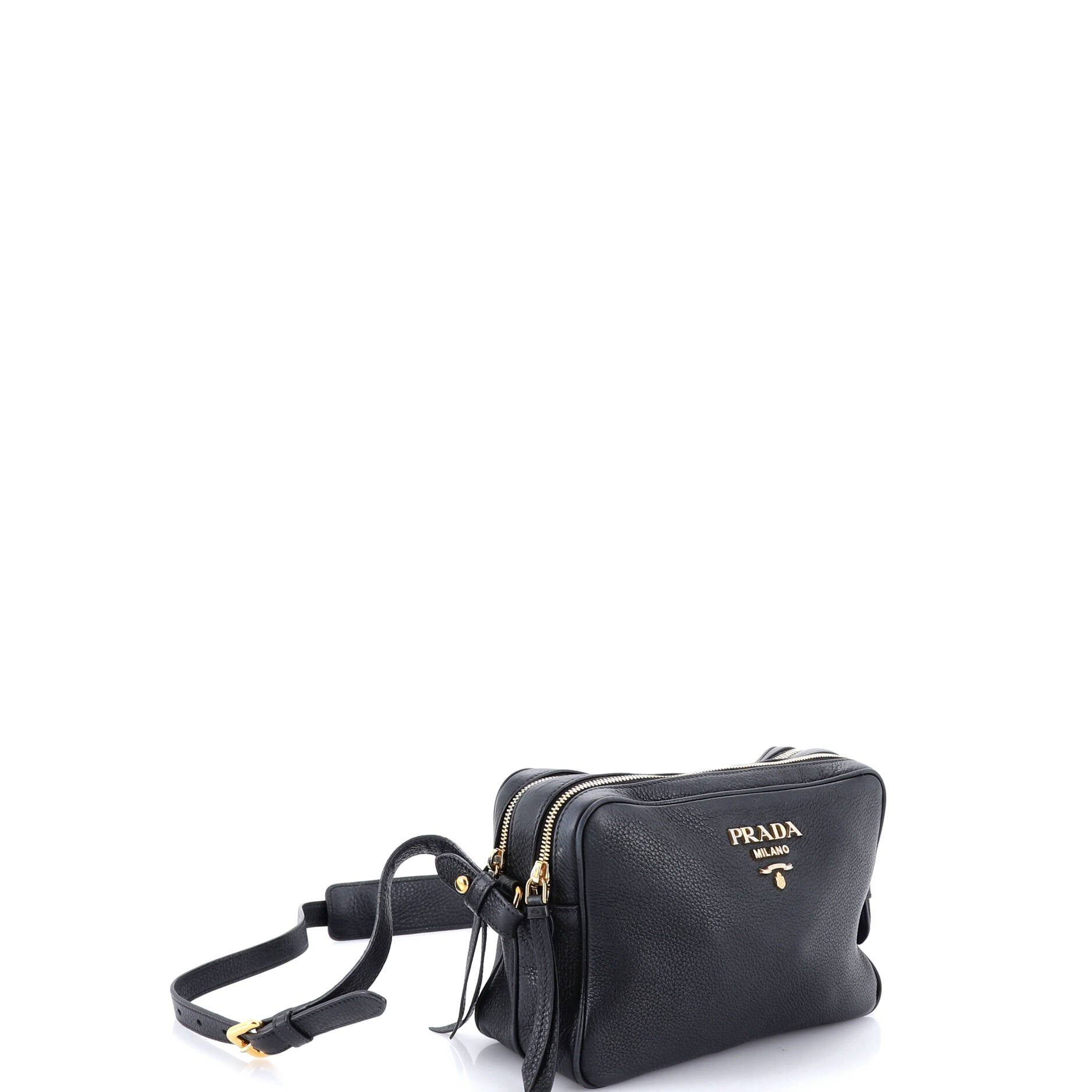Double Zip Camera Bag Vitello Phenix Medium