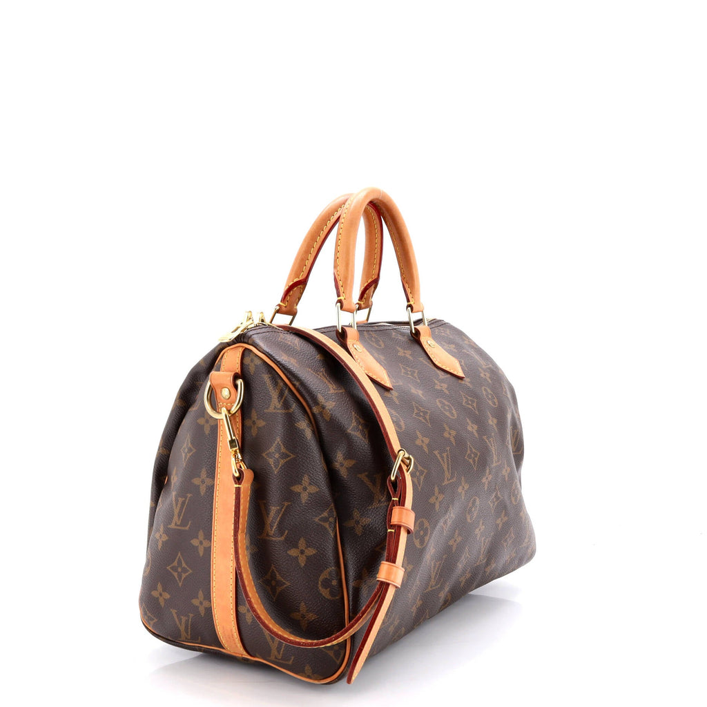 Speedy Bandouliere Bag Monogram Canvas 30