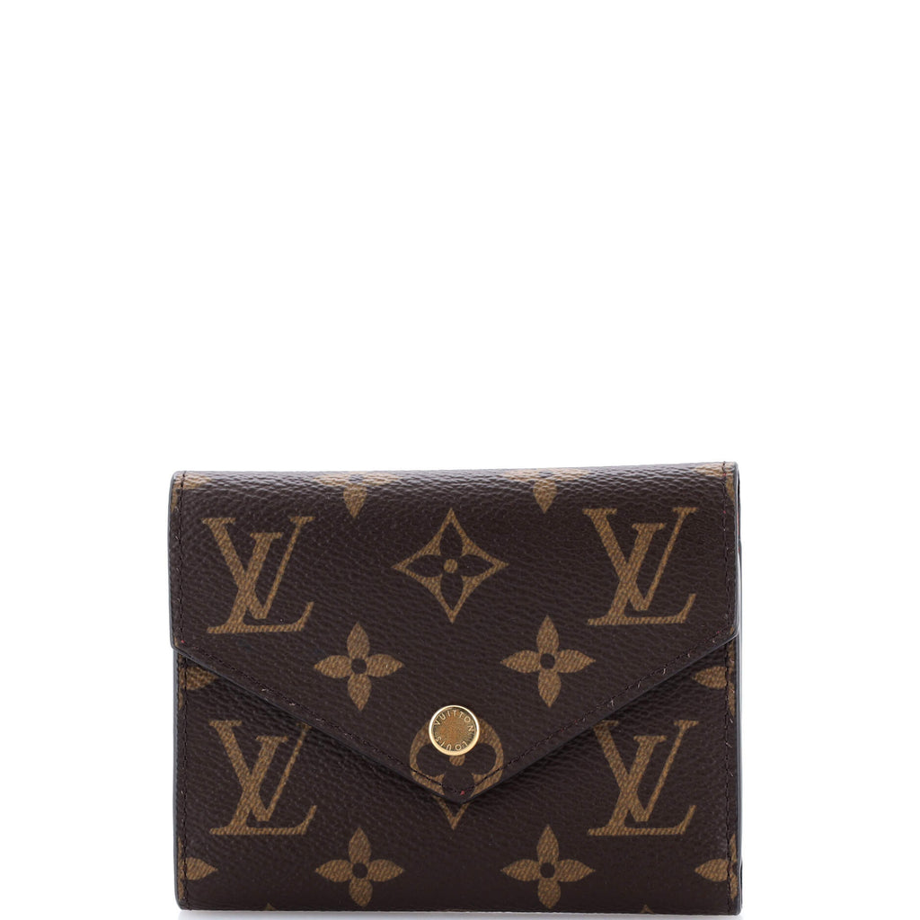 Lou Wallet Monogram Canvas with Leather