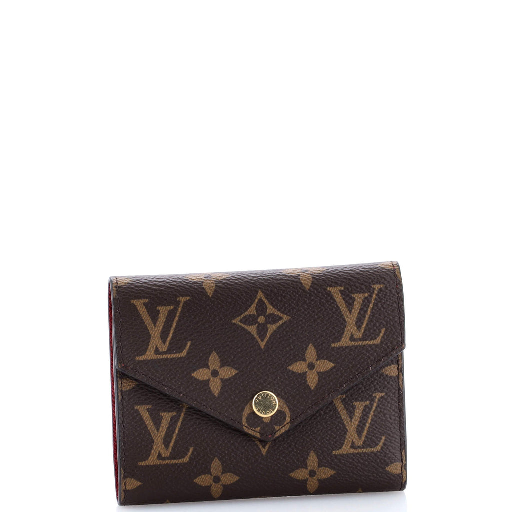 Lou Wallet Monogram Canvas with Leather