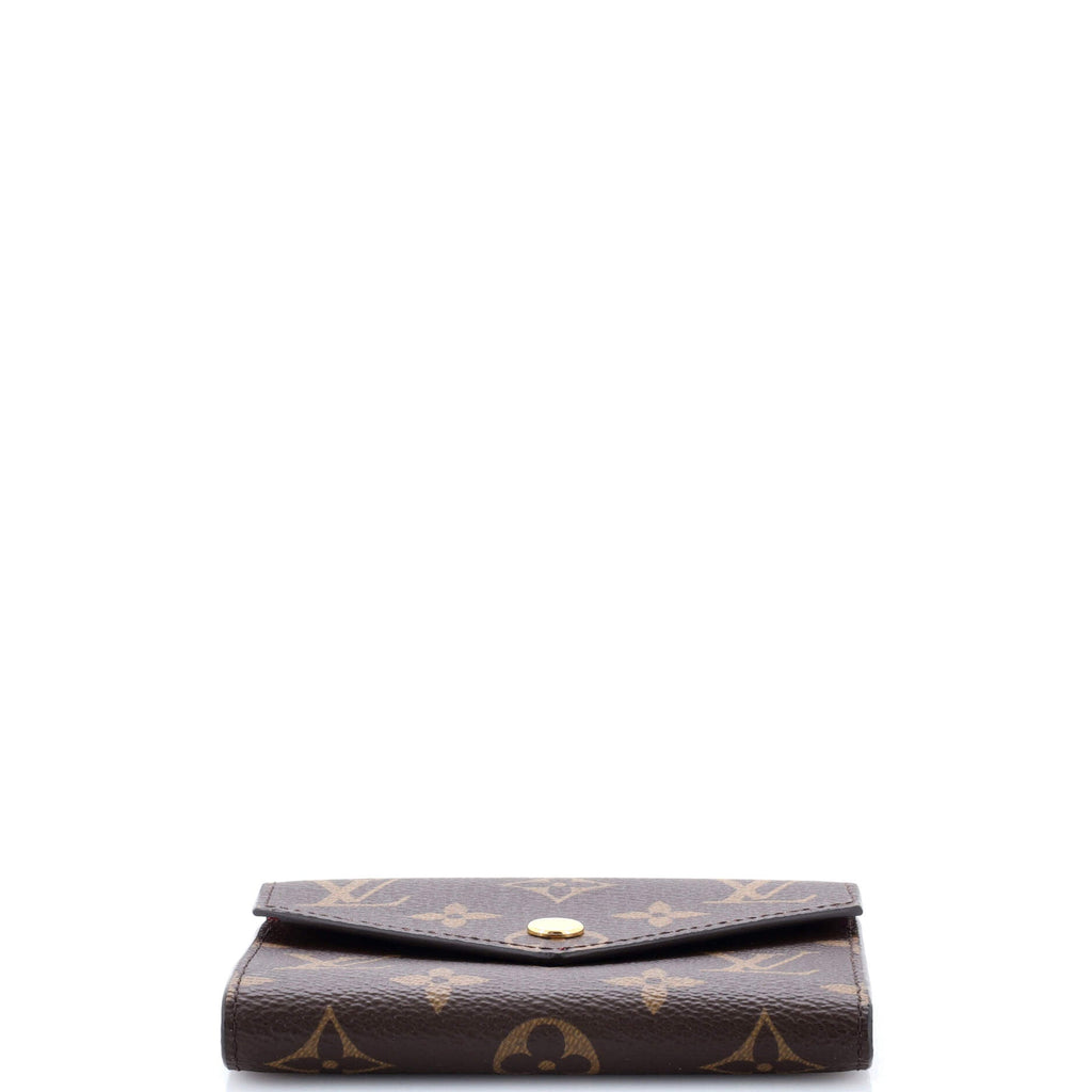 Lou Wallet Monogram Canvas with Leather