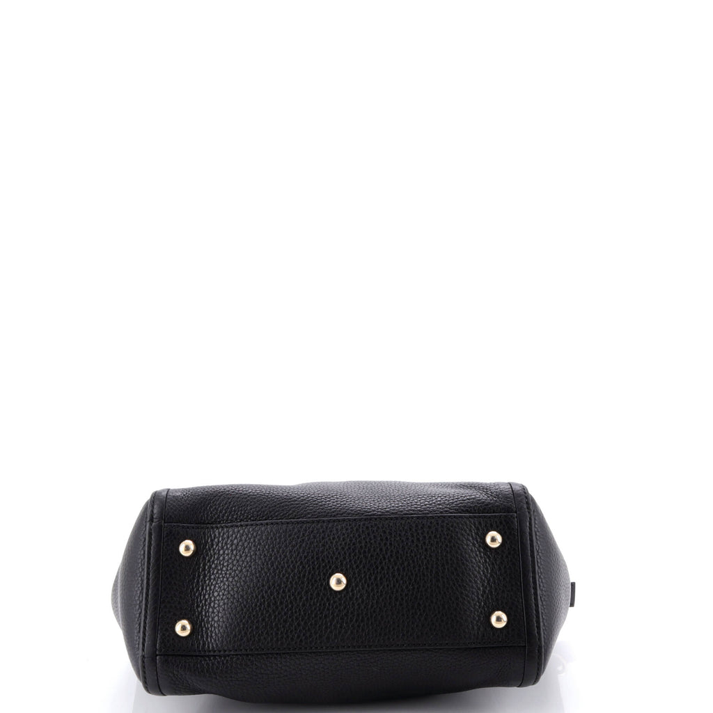 Soho Convertible Top Handle Bag Leather Small