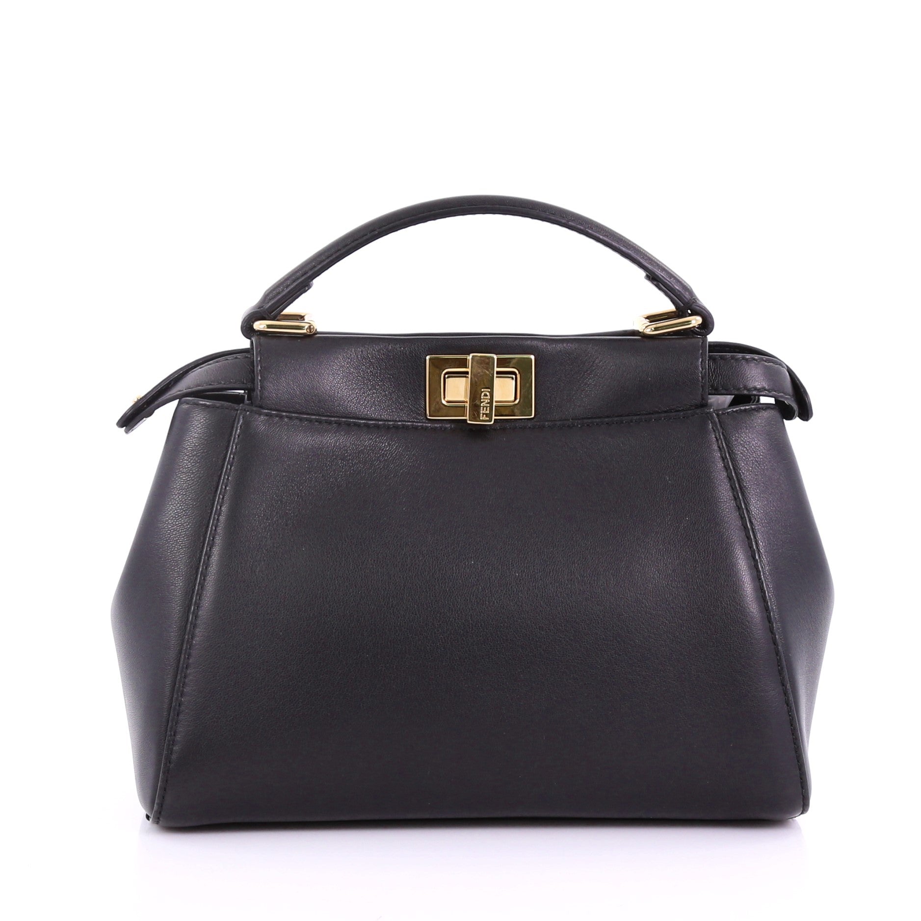 Peekaboo Handbag Leather Mini