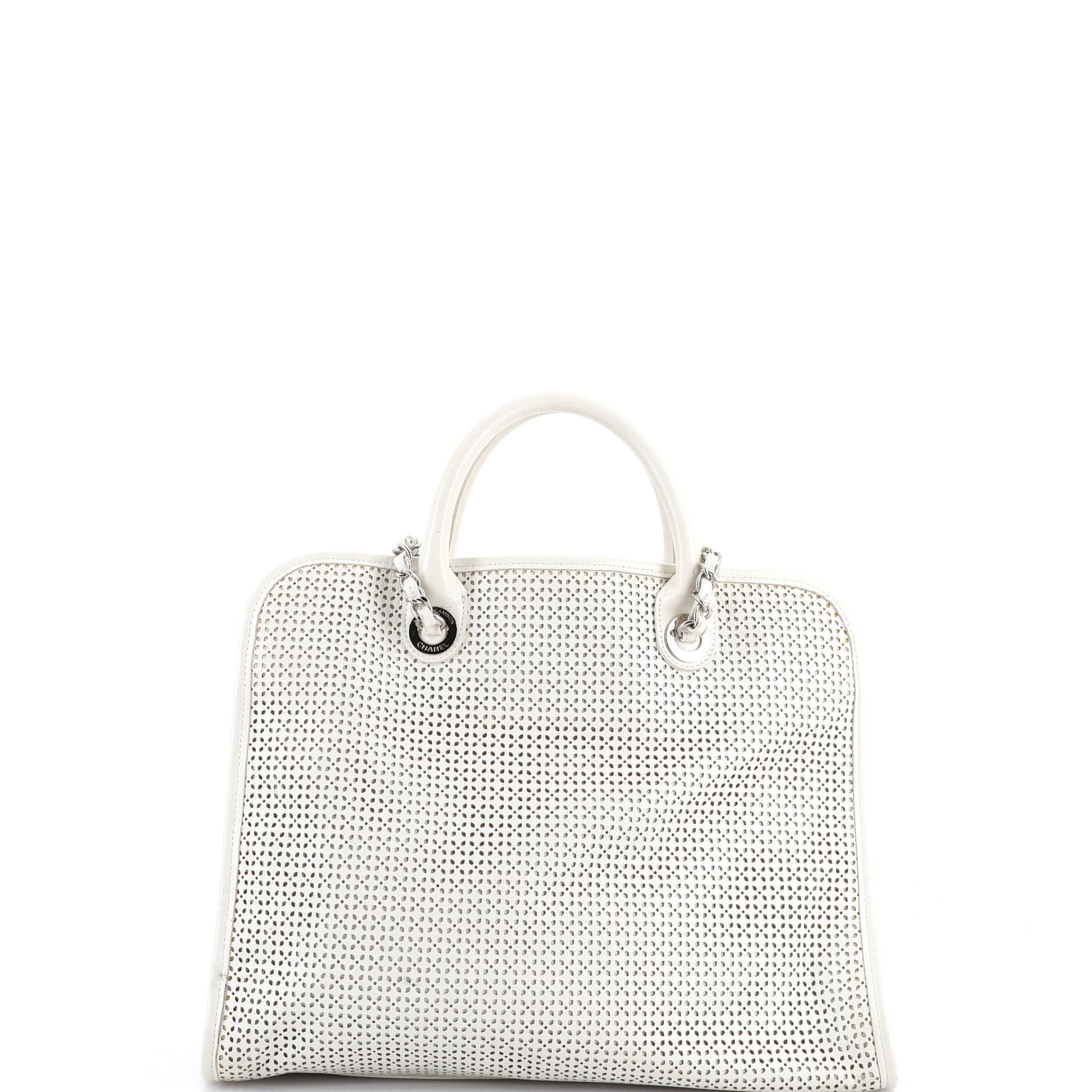 Up In The Air Convertible Tote Perforated Leather