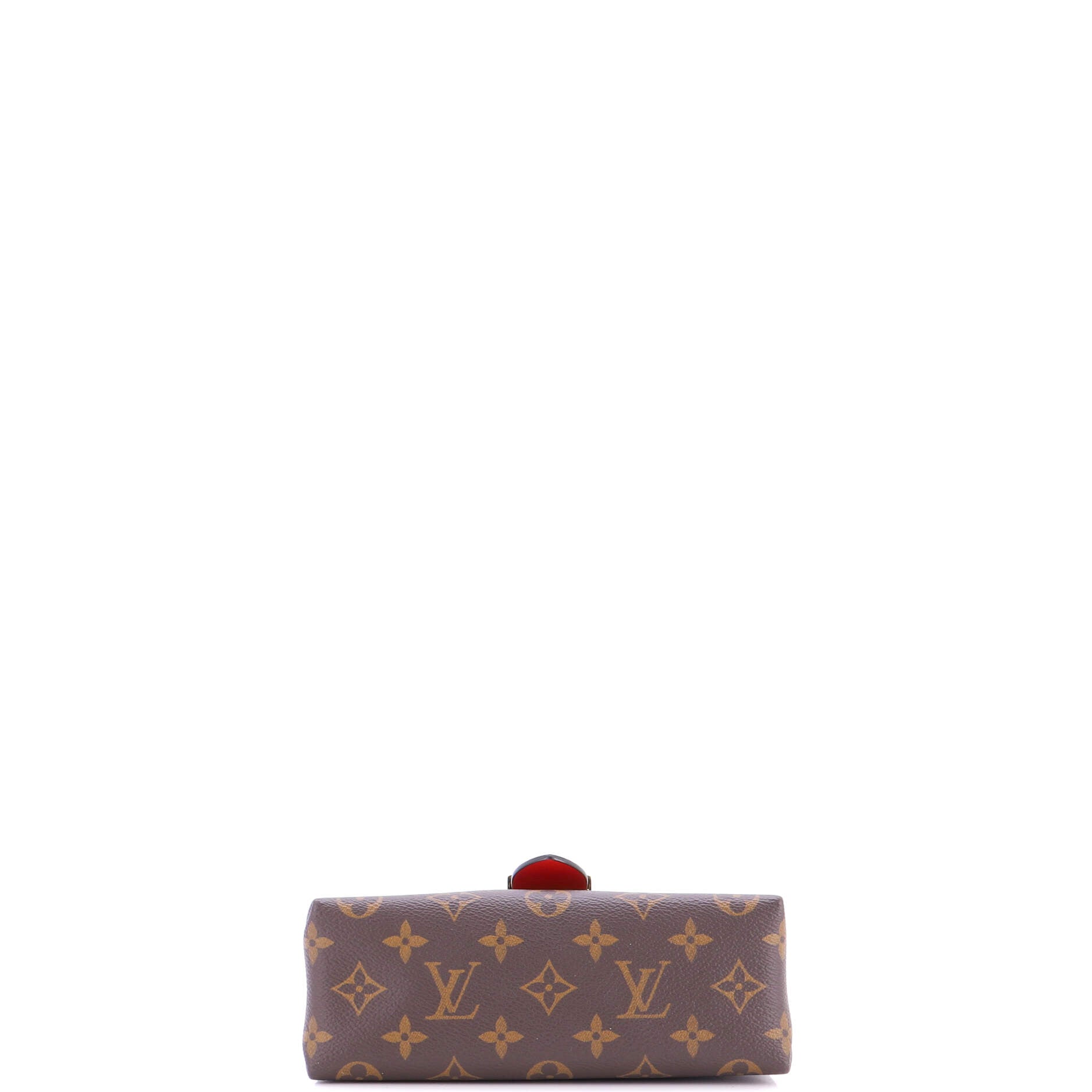 Locky Handbag Monogram Canvas with Leather BB