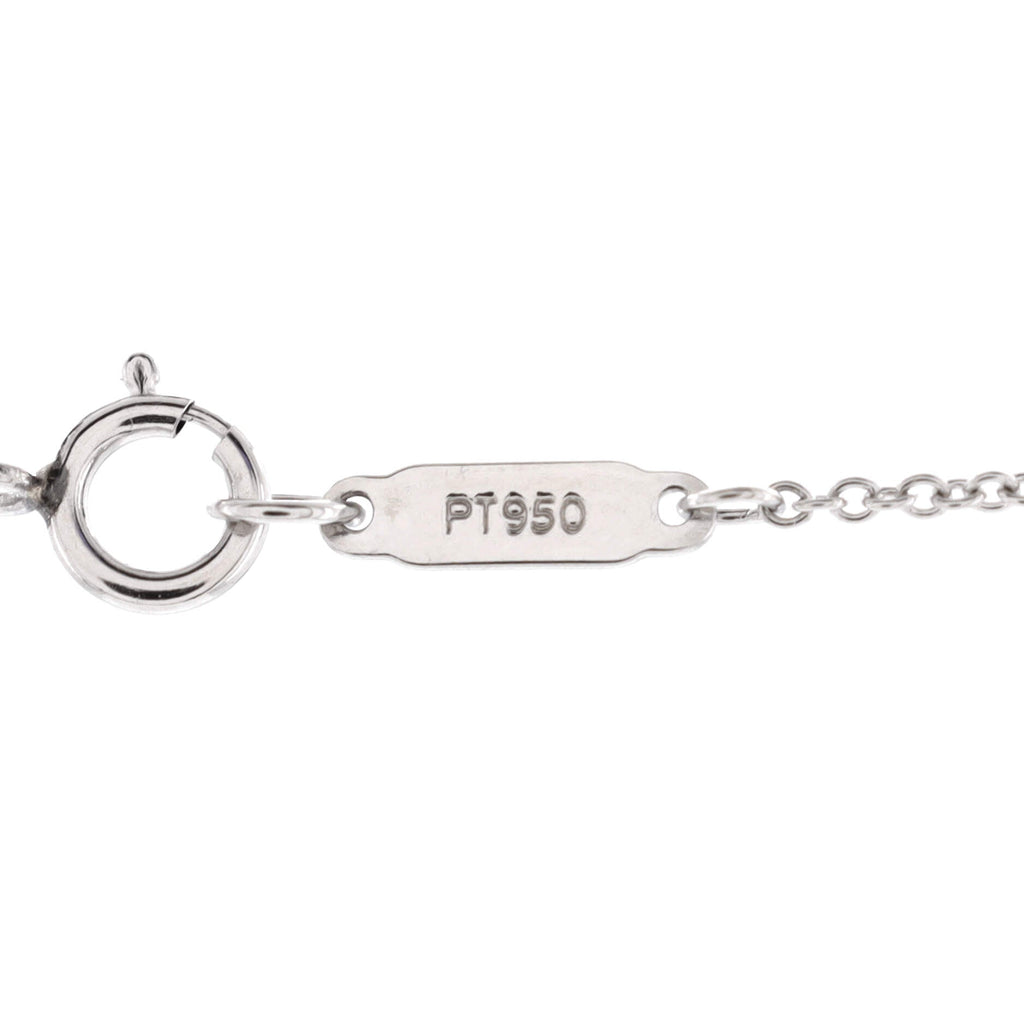 Schlumberger Lynn Pendant Necklace Platinum with Diamonds