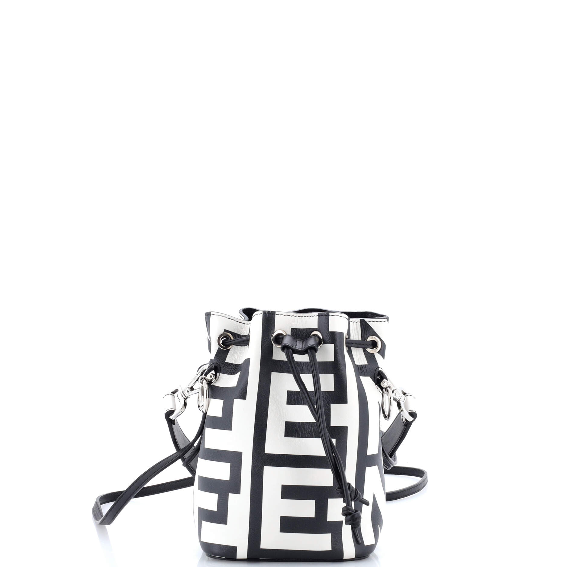x Marc Jacobs Mon Tresor Bucket Bag Printed Leather Mini