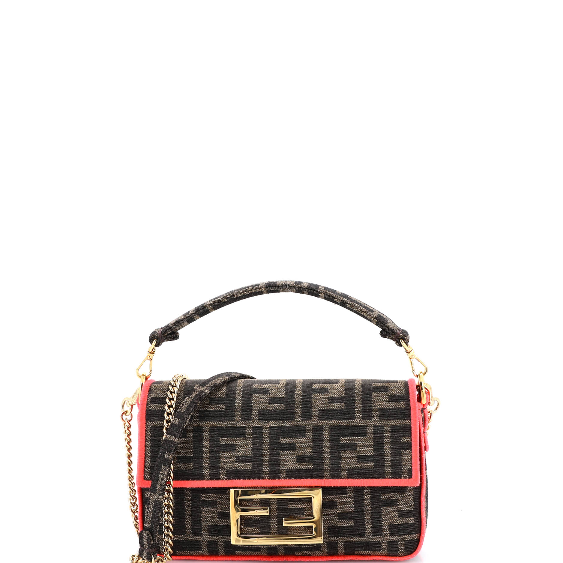 Baguette NM Bag Zucca Canvas Mini