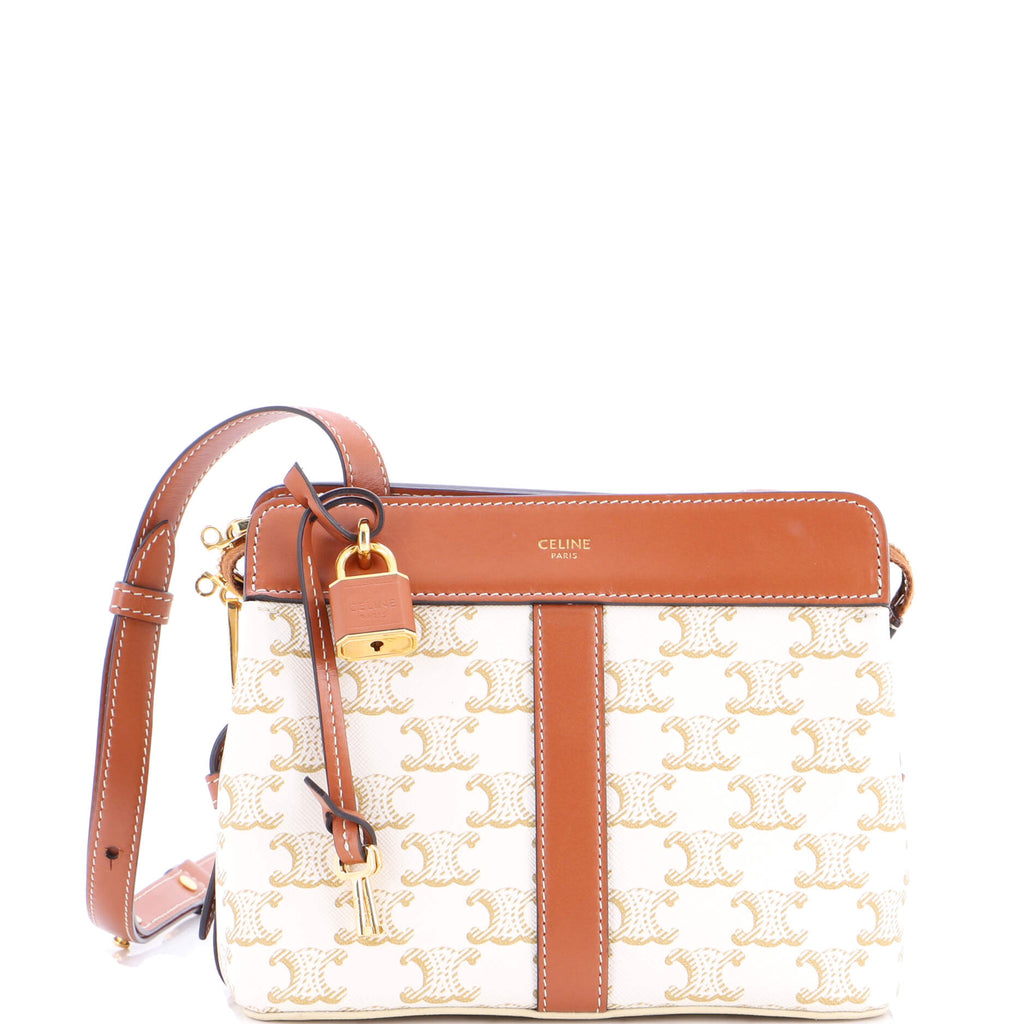 Teen Cabas De France Bag Triomphe Coated Canvas Small