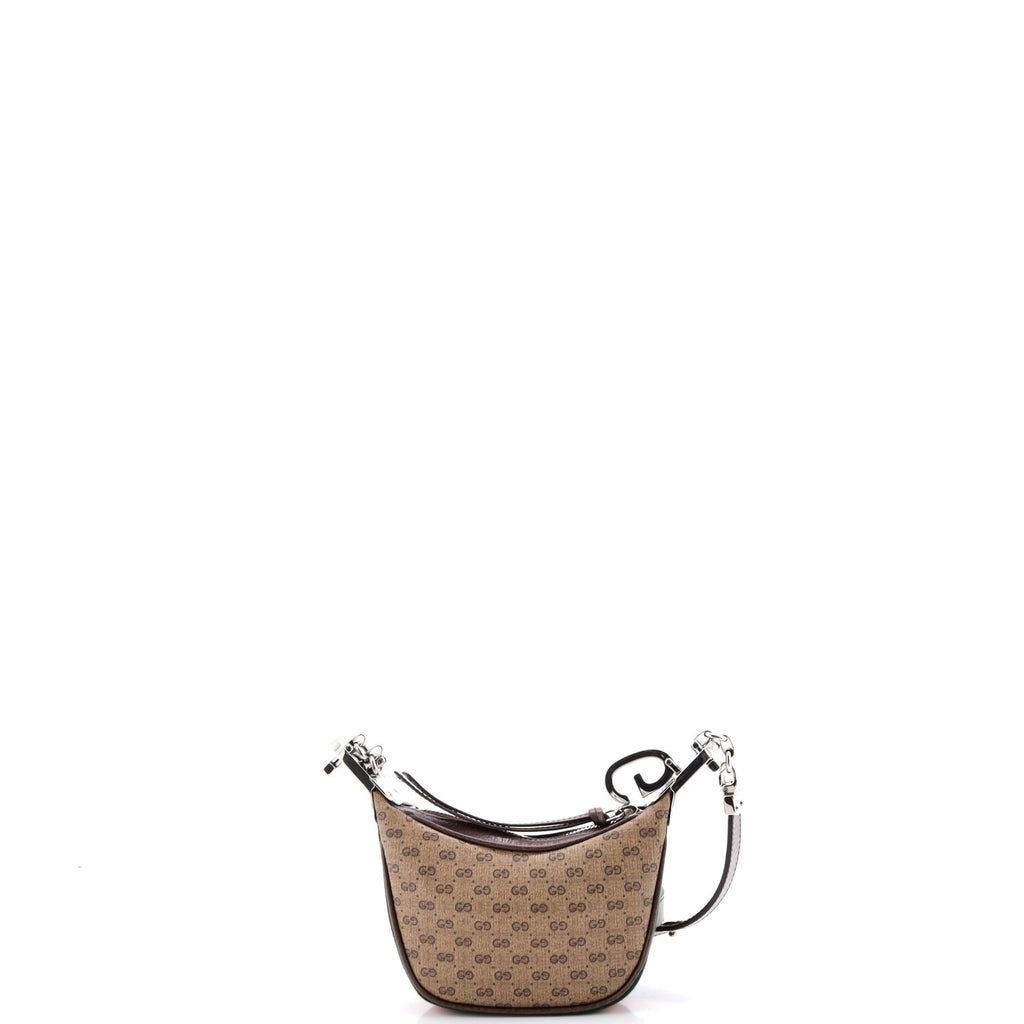 Attache Shoulder Bag Micro GG Coated Canvas Mini