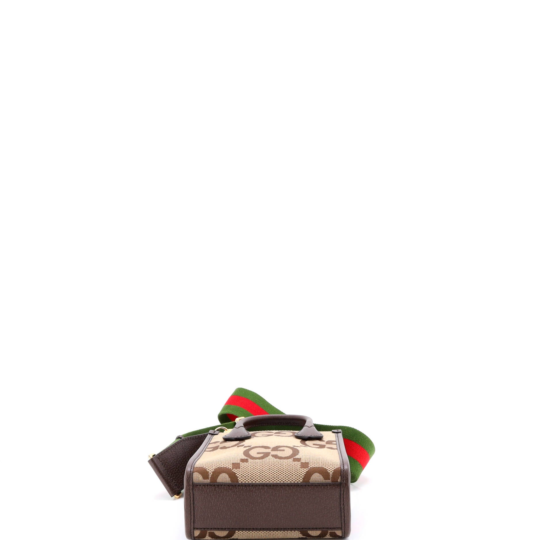 Vertical Tote Jumbo GG Canvas Mini
