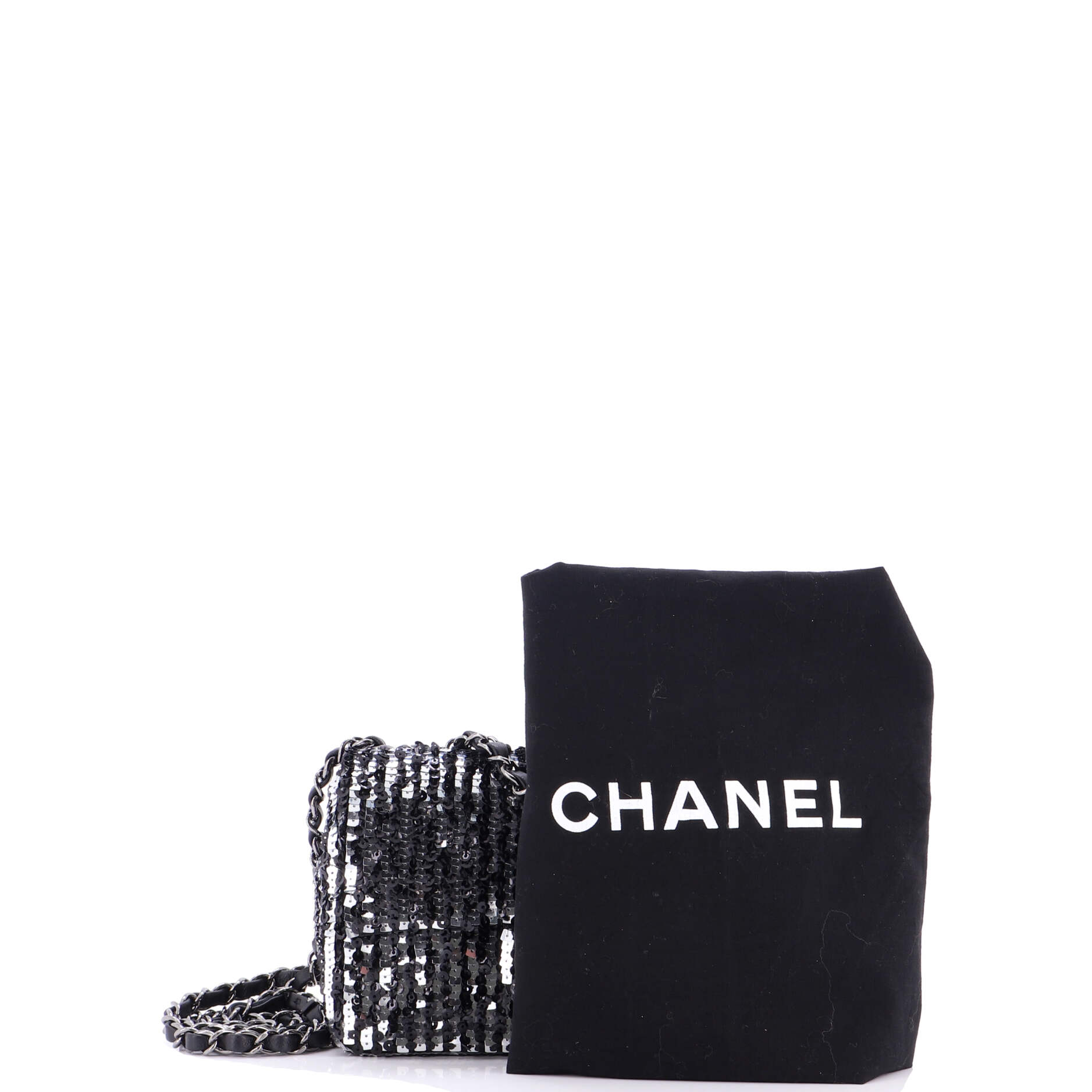 Classic Single Flap Bag Sequins Mini