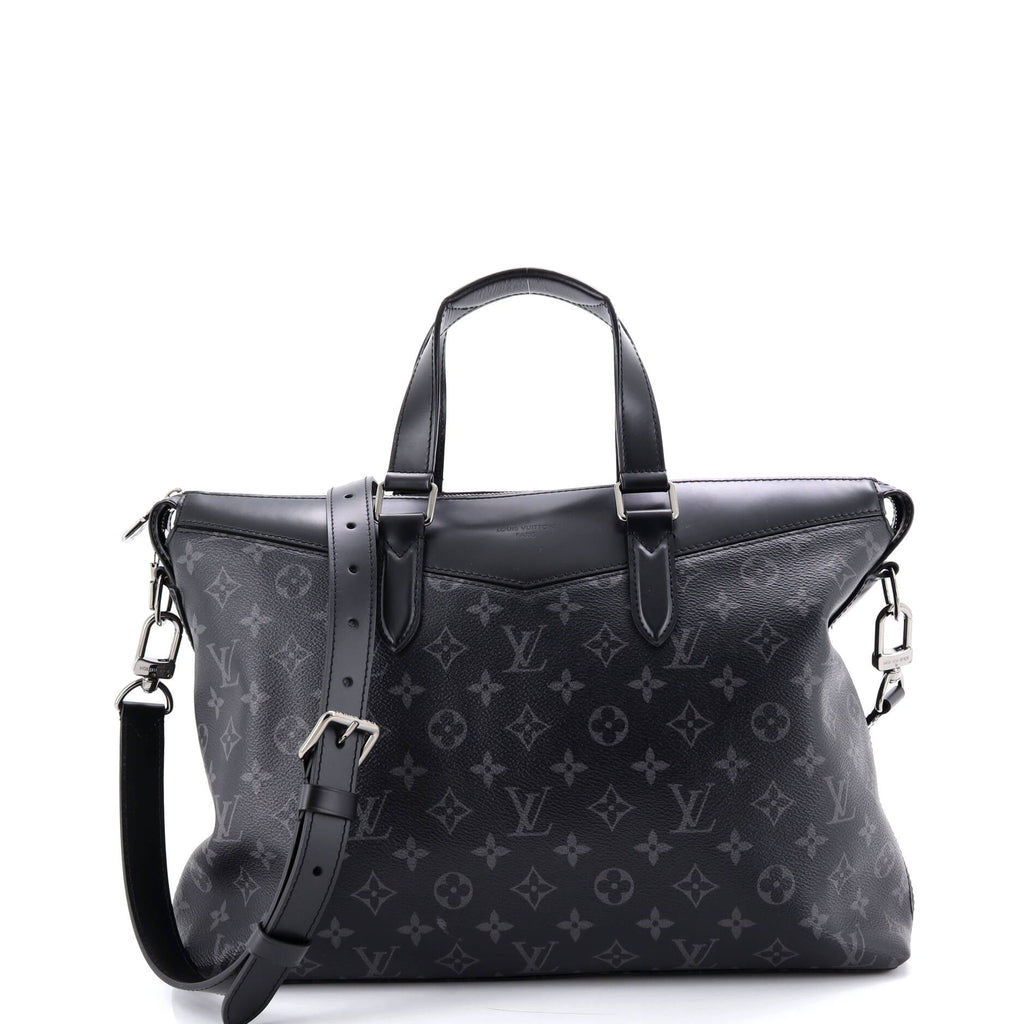 Explorer Briefcase Monogram Eclipse Canvas