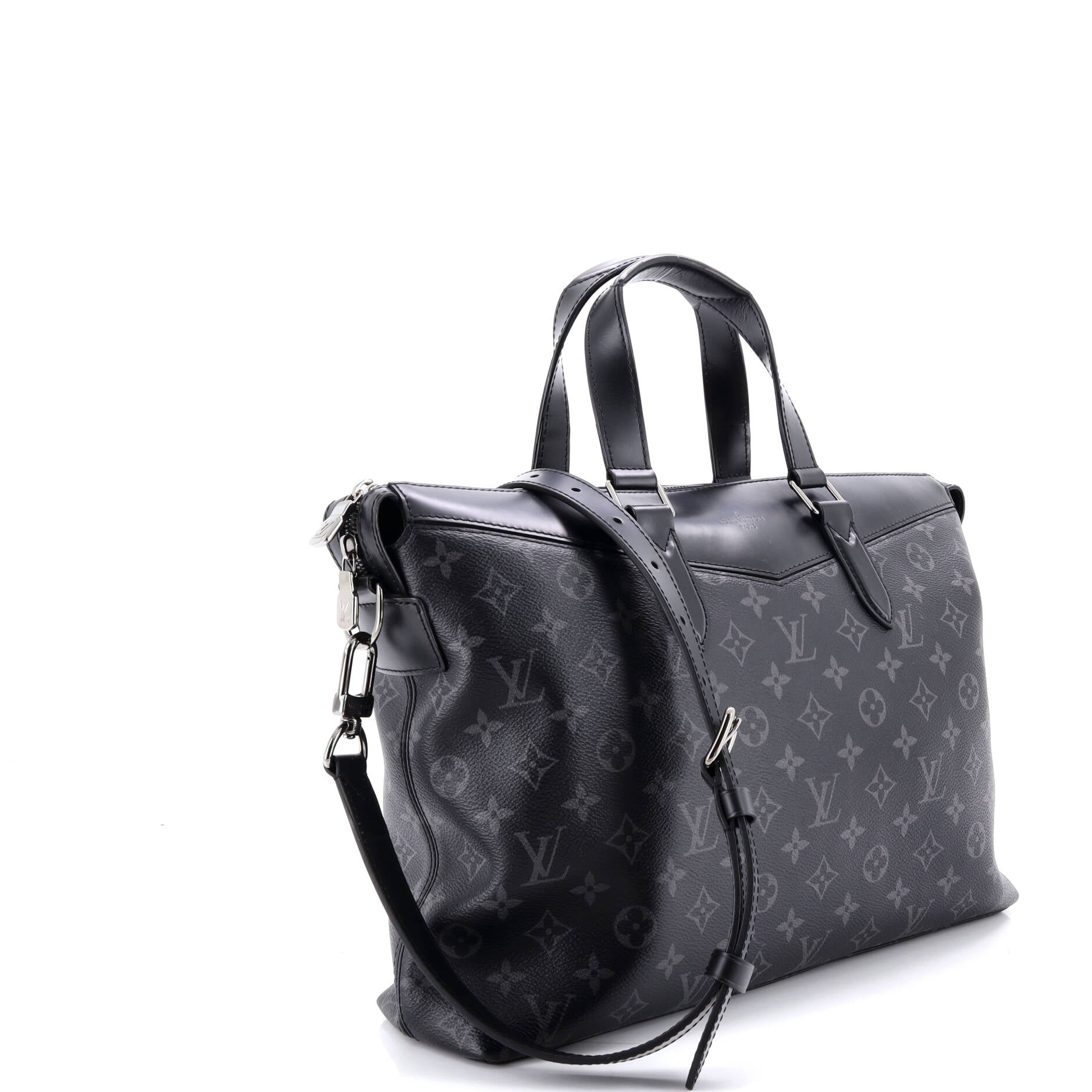 Explorer Briefcase Monogram Eclipse Canvas