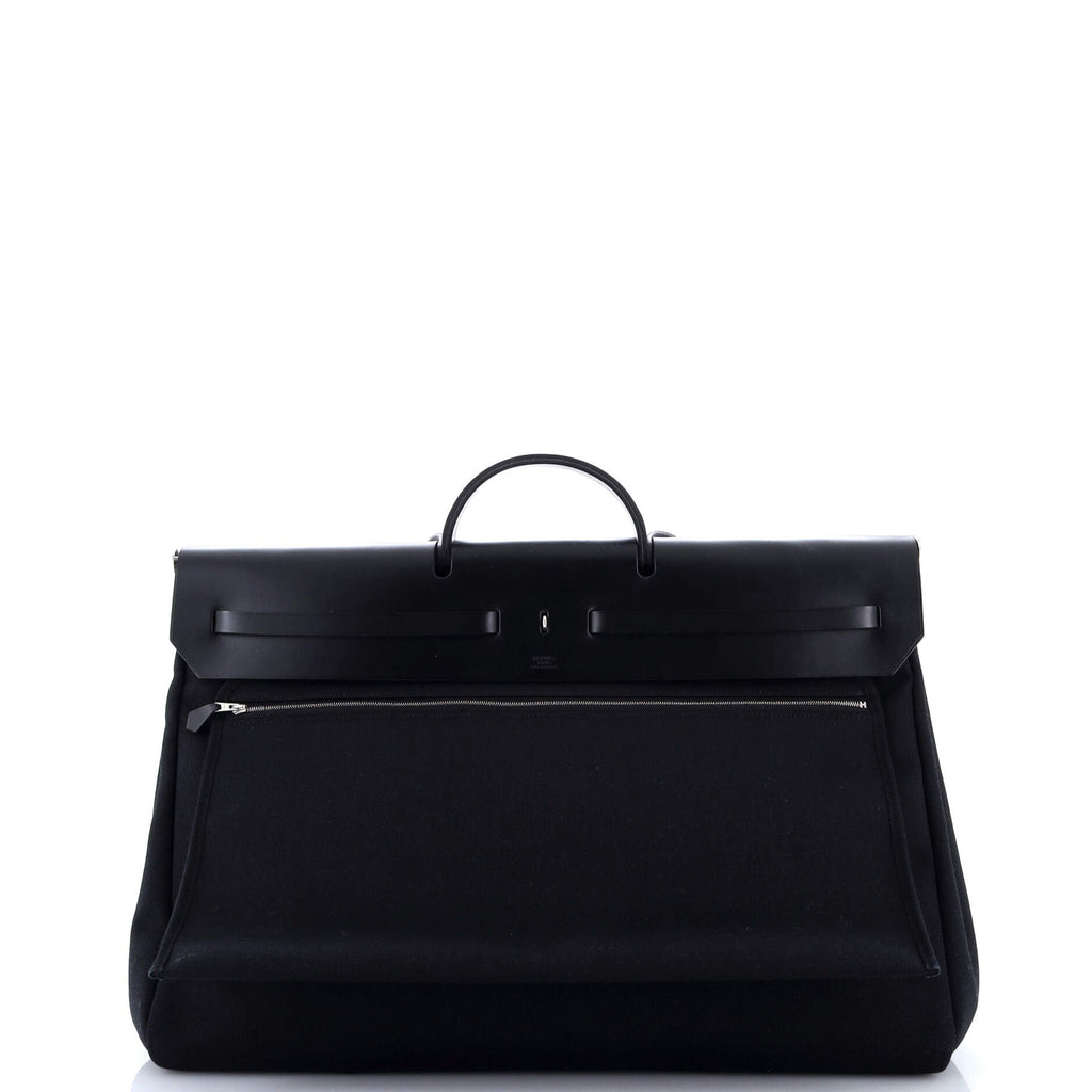 Herbag Zip Leather and Toile 50
