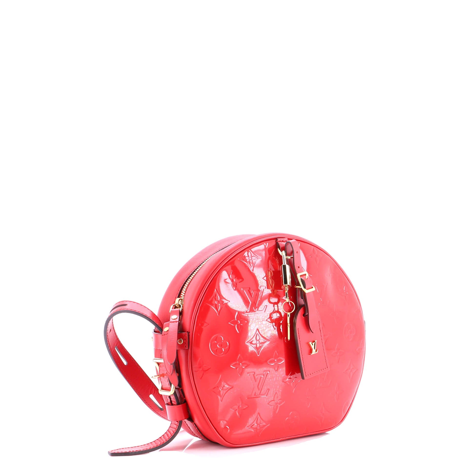 Boite Chapeau Souple Bag Monogram Vernis MM