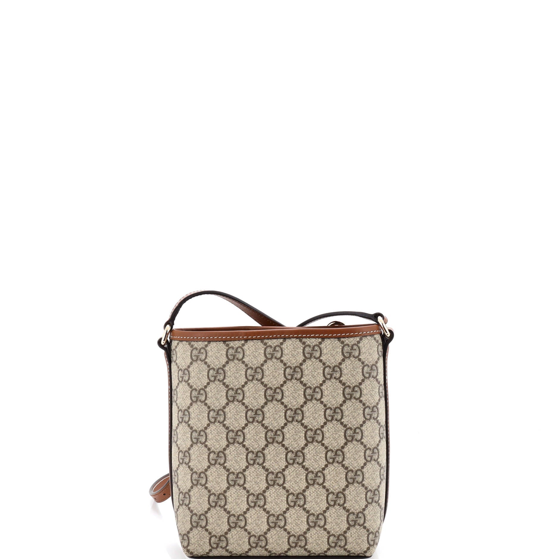 GG Emblem Bucket Bag GG Coated Canvas Nano