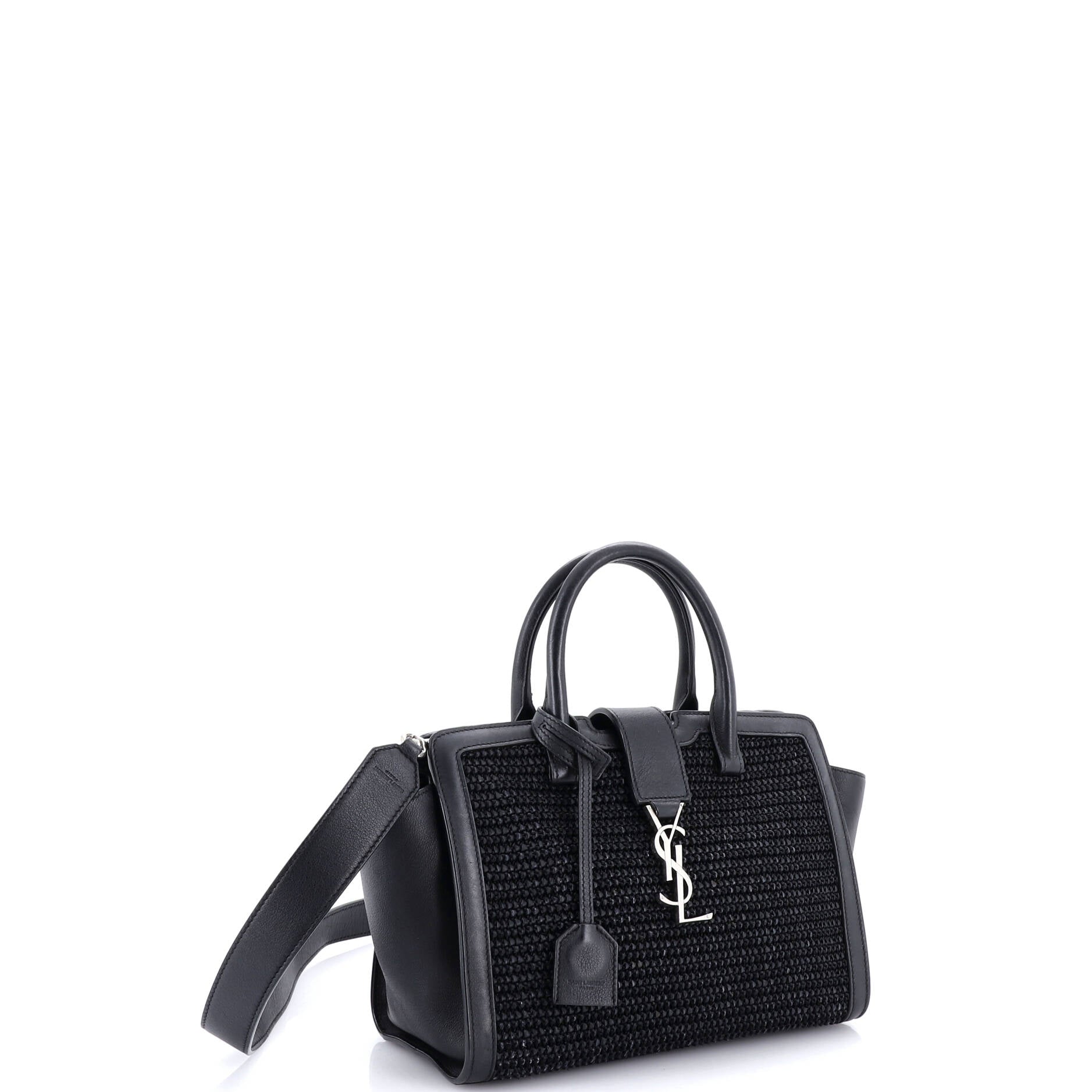 Monogram Cabas Downtown Raffia and Leather Baby