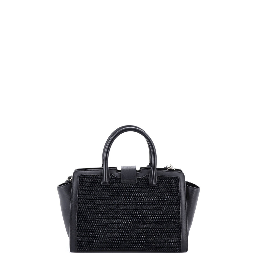 Monogram Cabas Downtown Raffia and Leather Baby