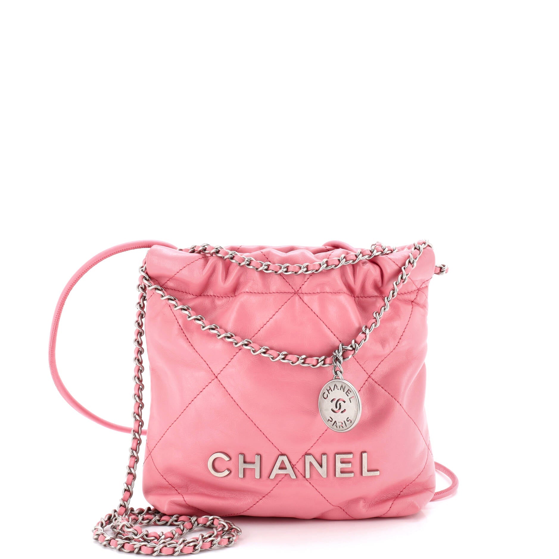 22 Chain Hobo Quilted Calfskin Mini