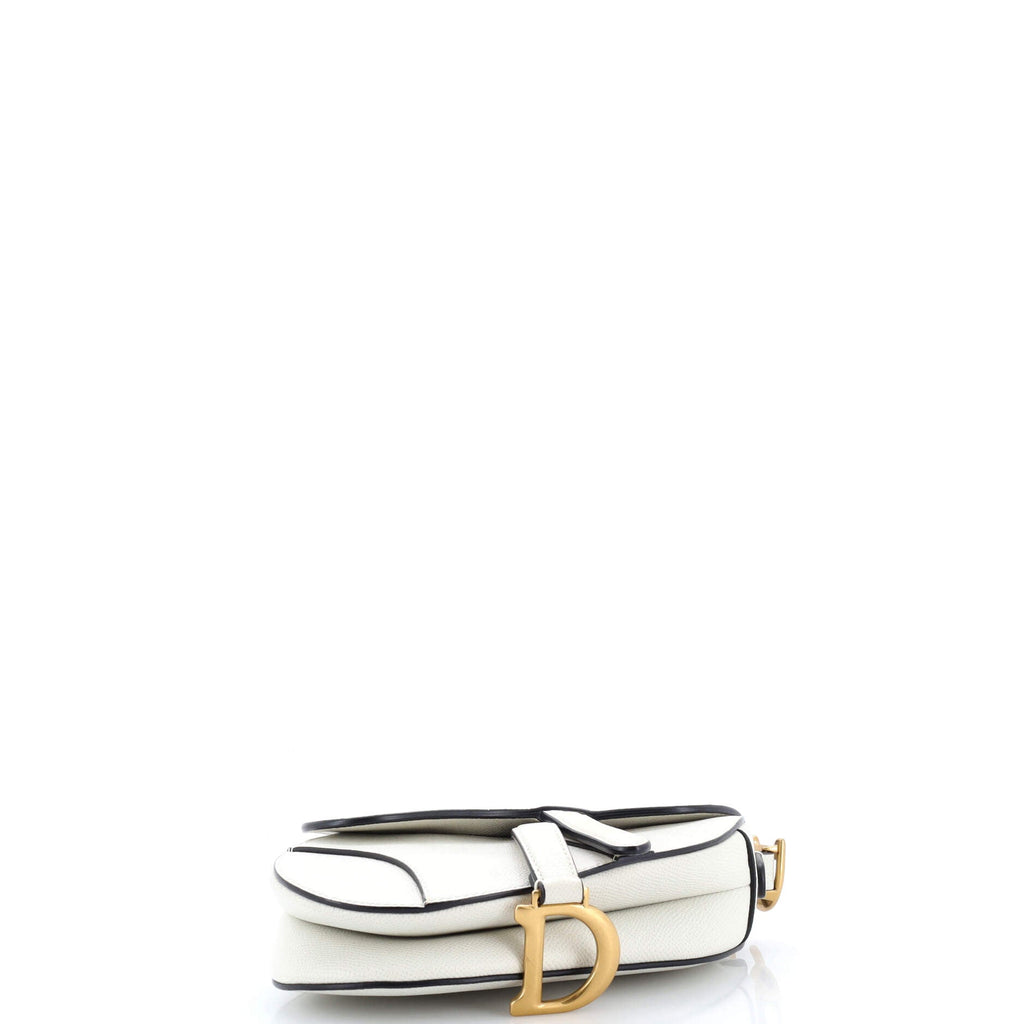 Saddle Handbag Leather Mini