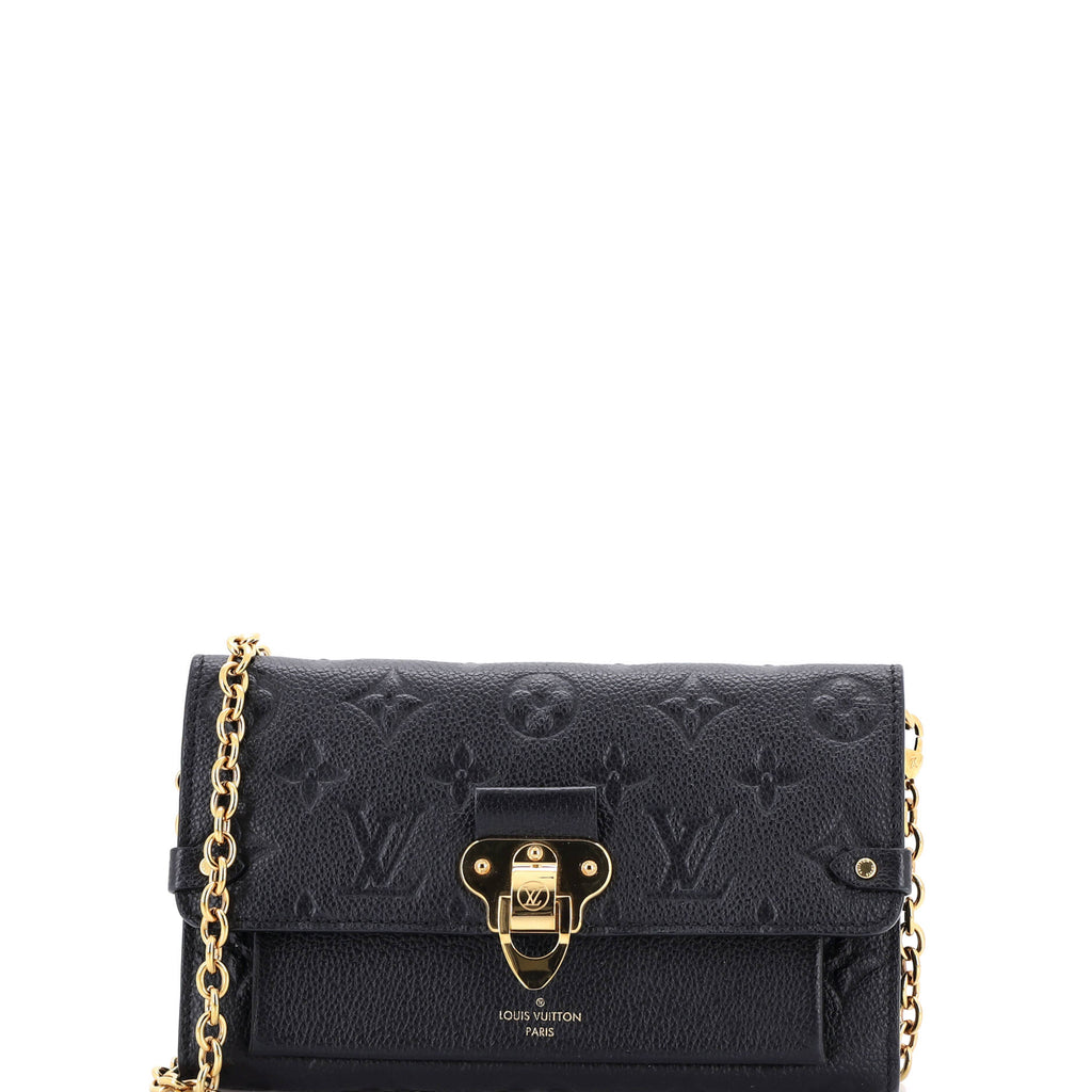 Vavin Chain Wallet Monogram Empreinte Leather