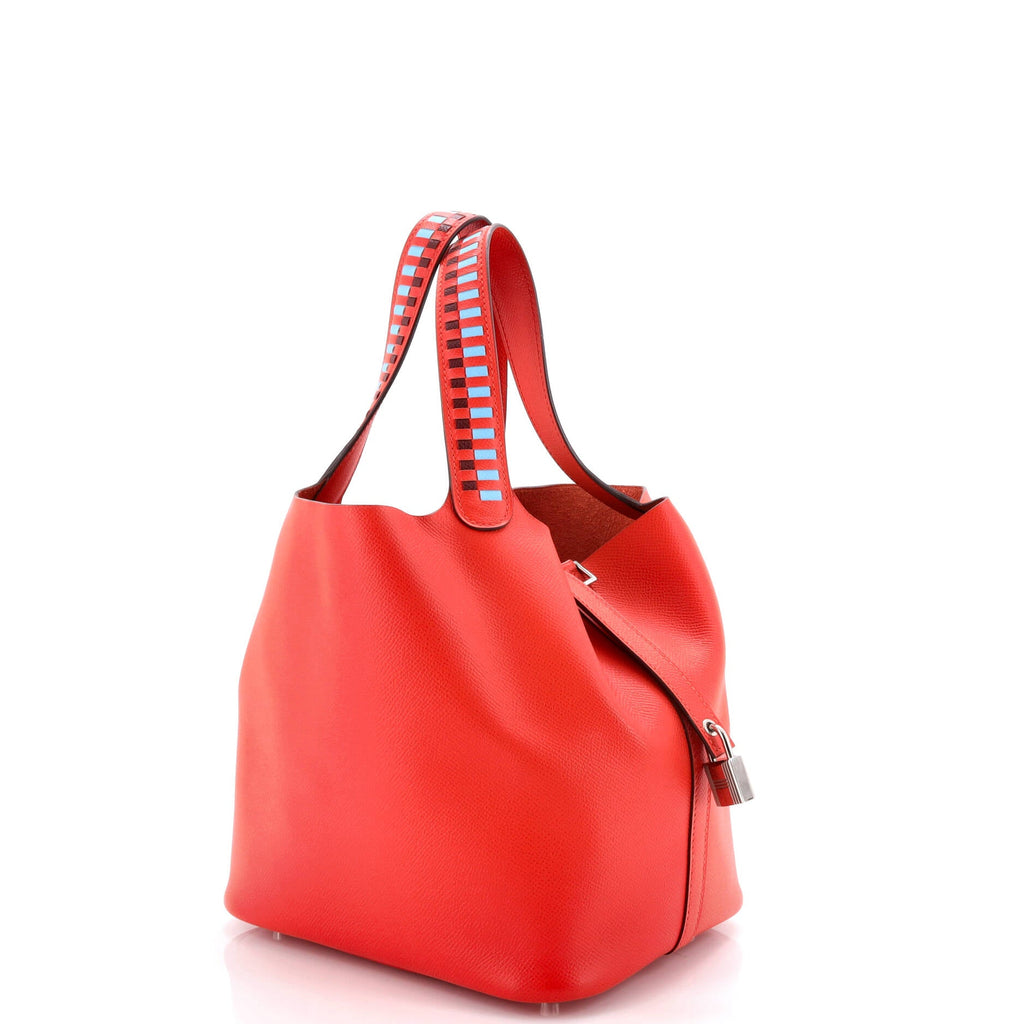 Picotin Lock Bag Tressage Epsom MM