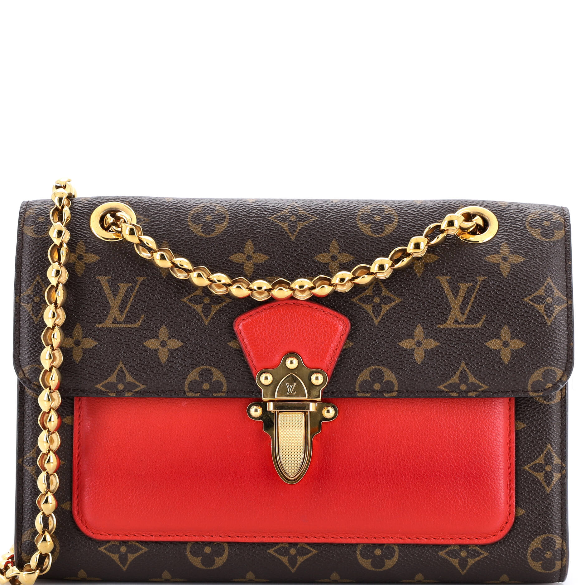 Victoire Handbag Monogram Canvas and Leather